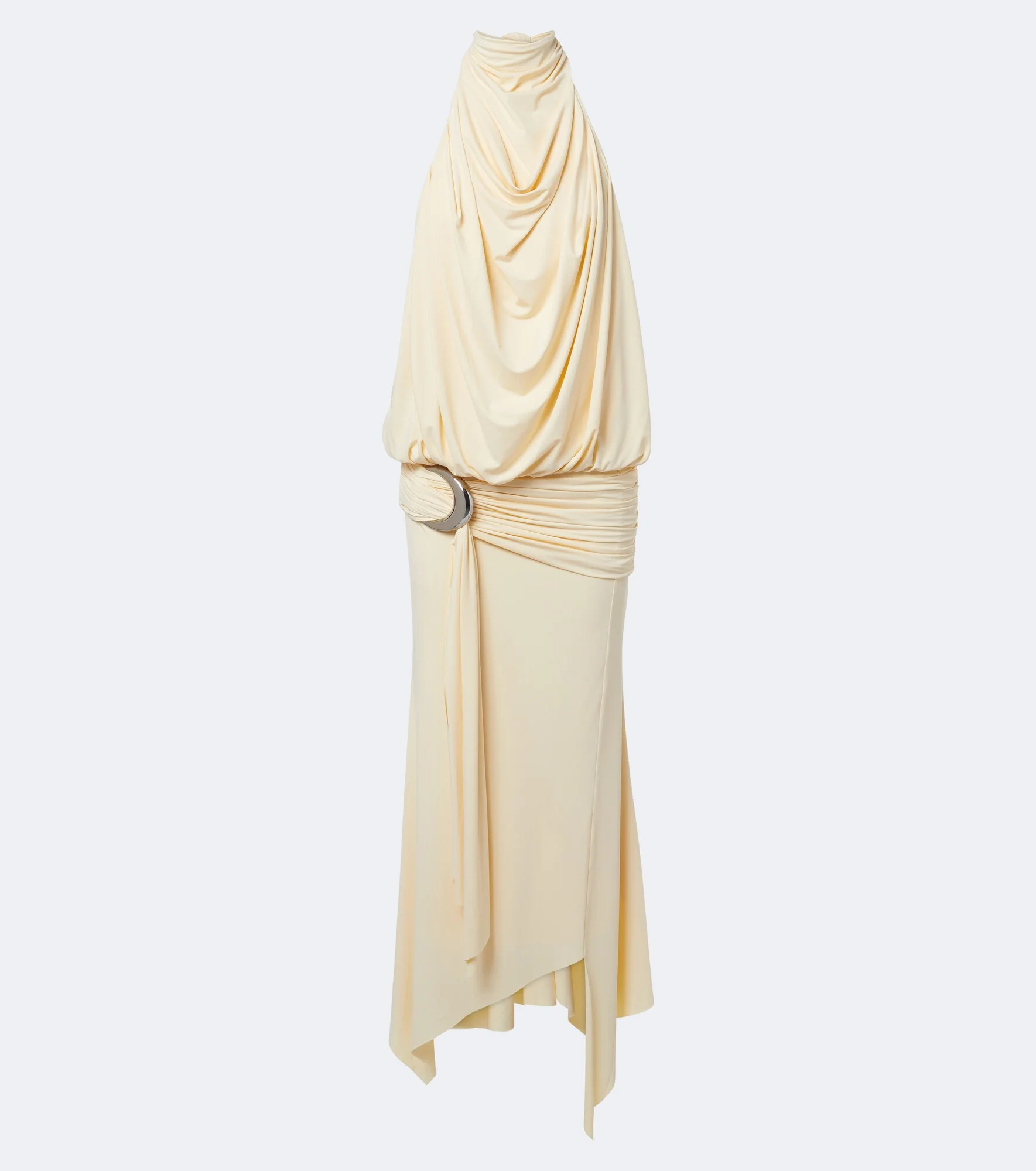 Vida draped jersey minidress - 1