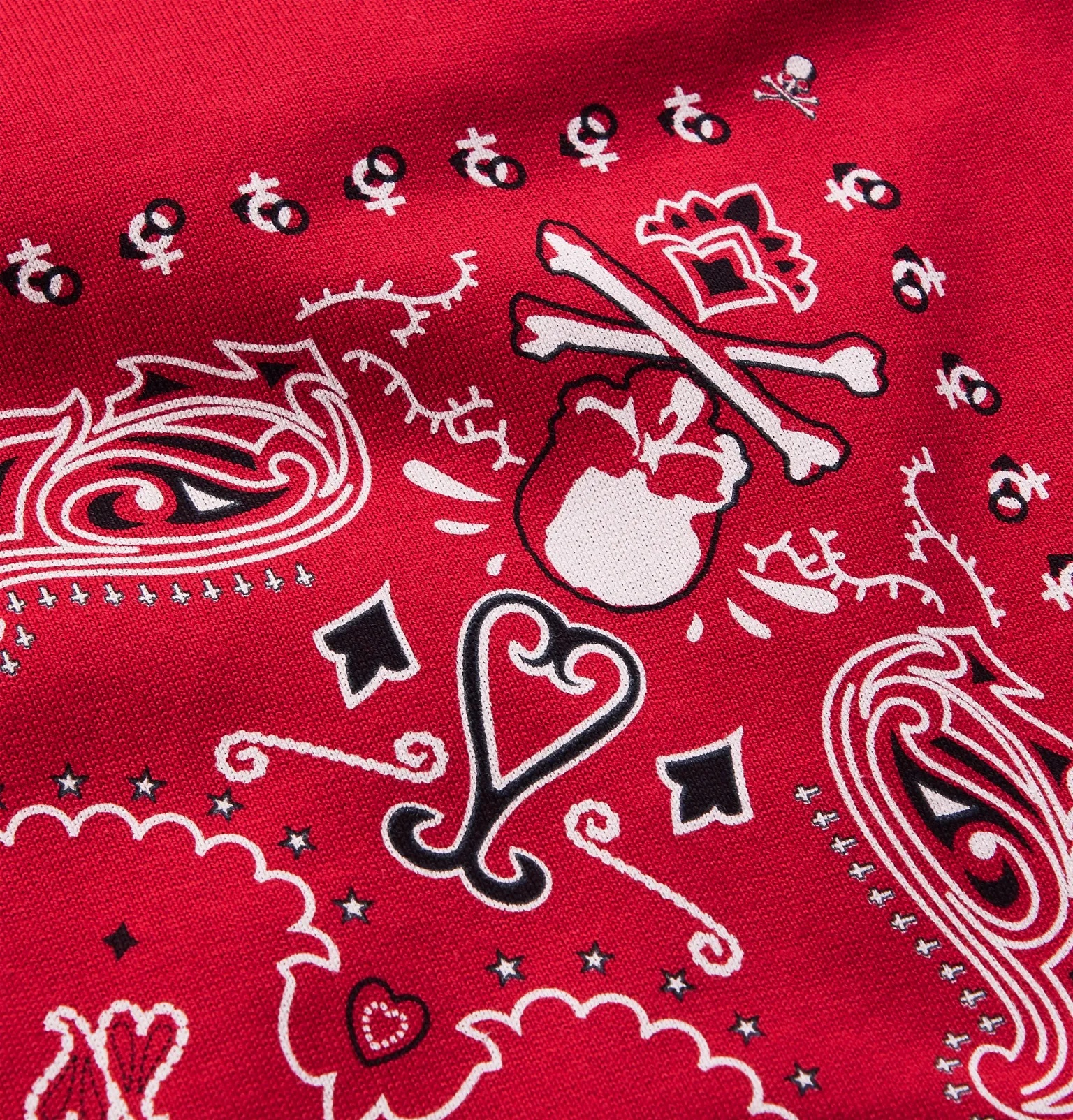 Bandana-Print Cotton-Jersey T-Shirt - 14