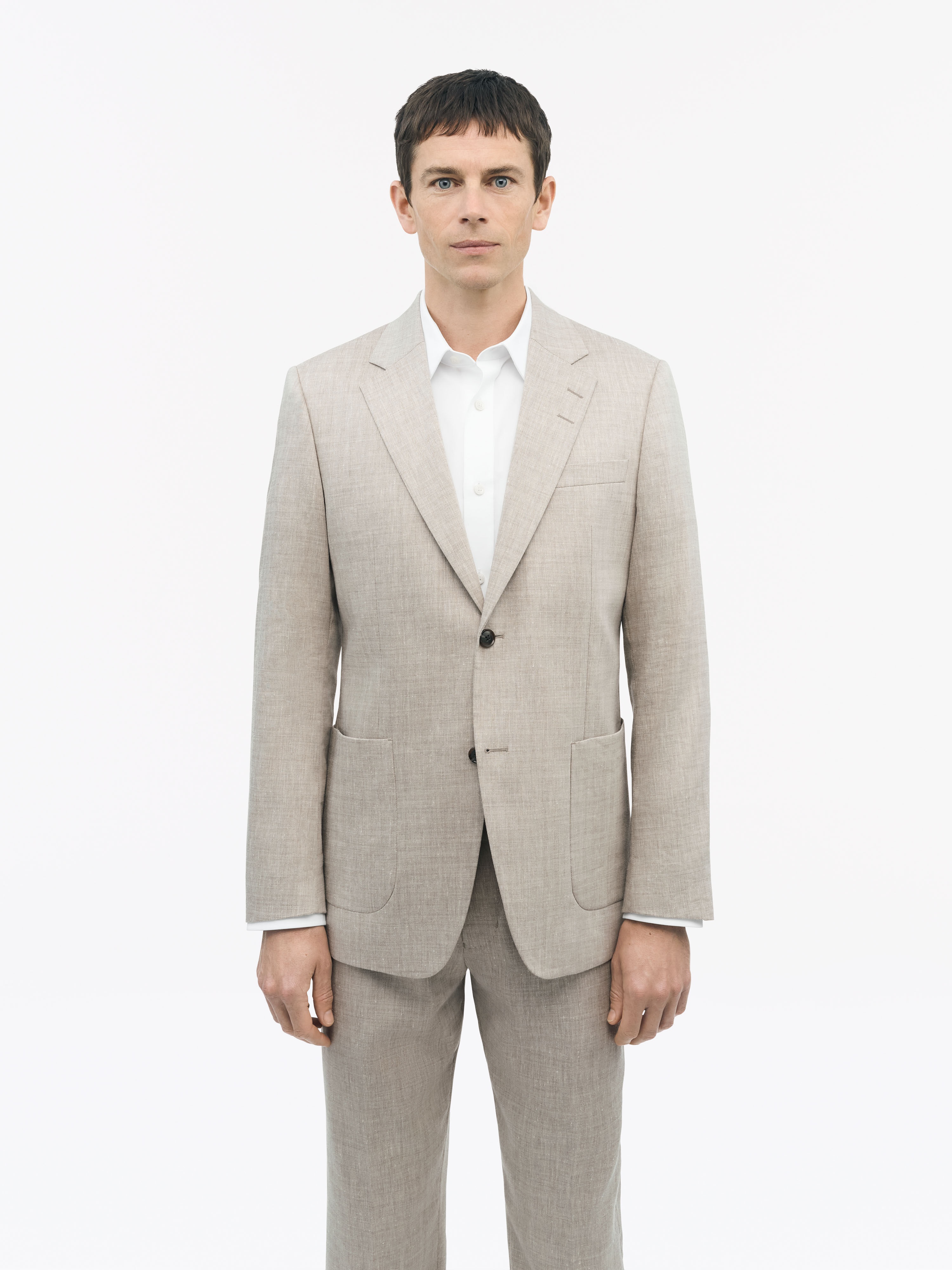 Justin P Linen Blend Jacket - 4