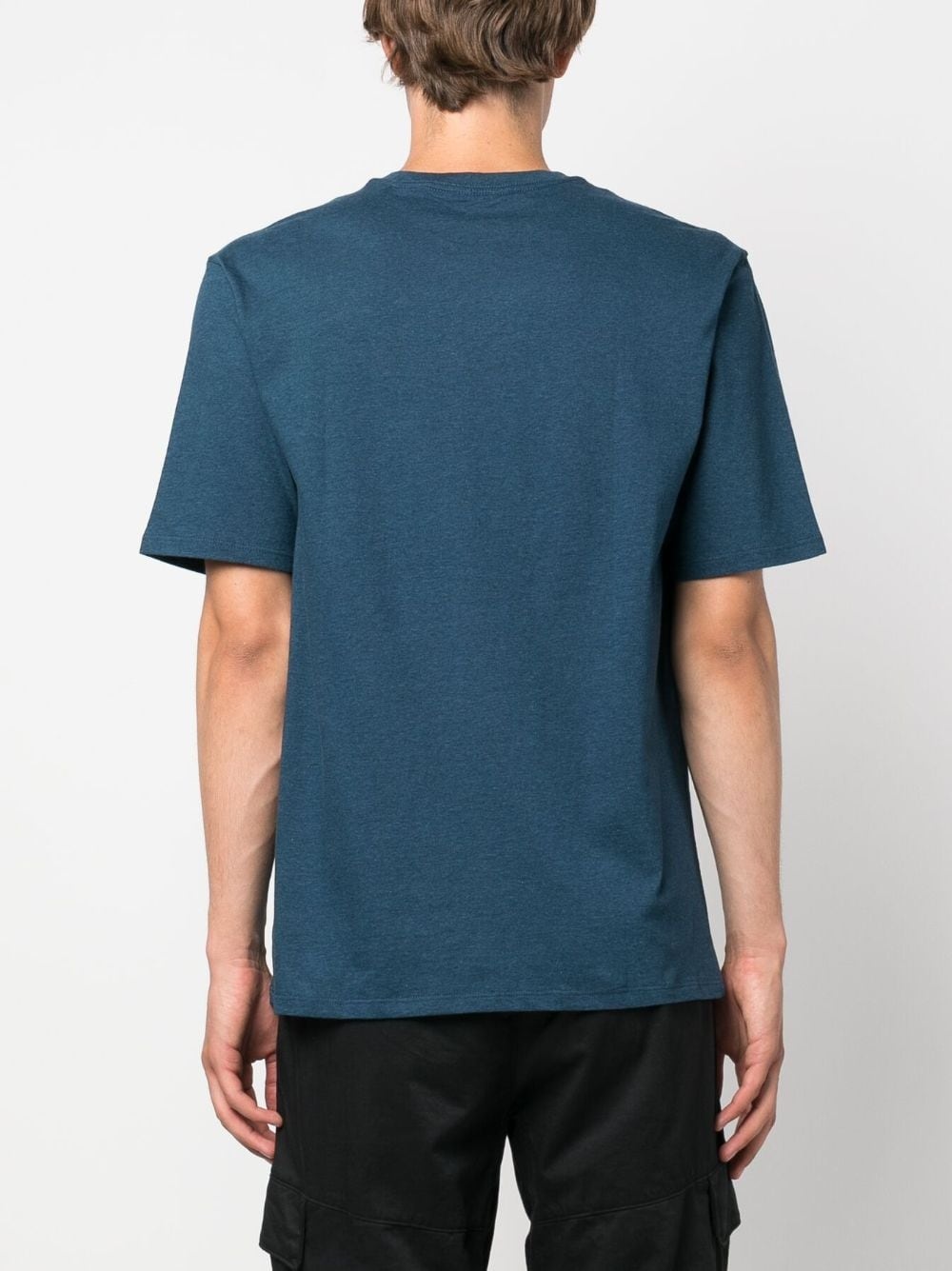 logo-patch organic-cotton T-shirt - 4