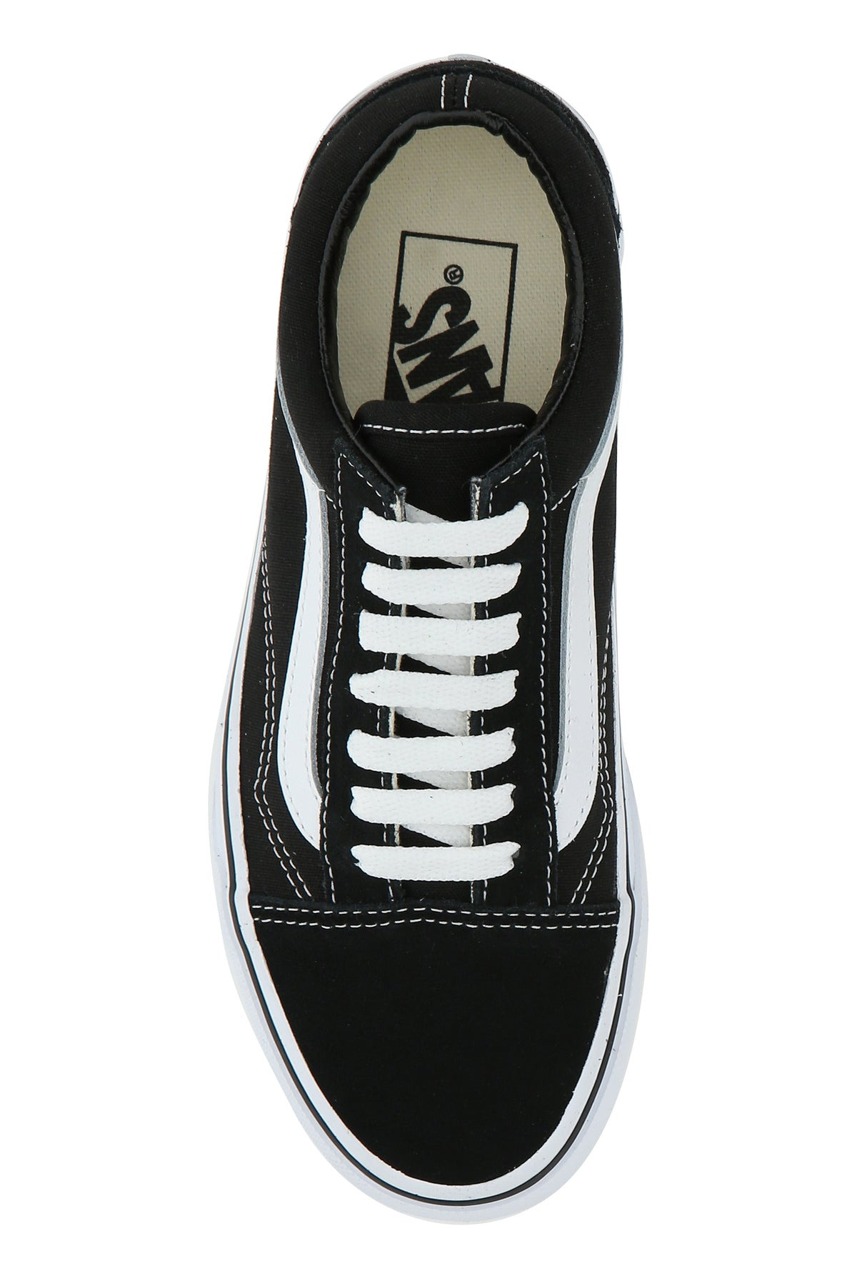 Black fabric Old Skool Platform sneakers - 4