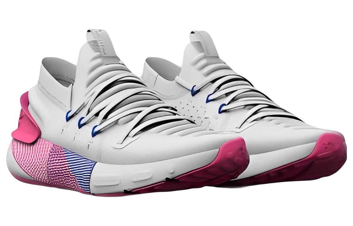 (WMNS) Under Armour HOVR Phantom 3 'White Pink Punk' 3025517-103 - 3