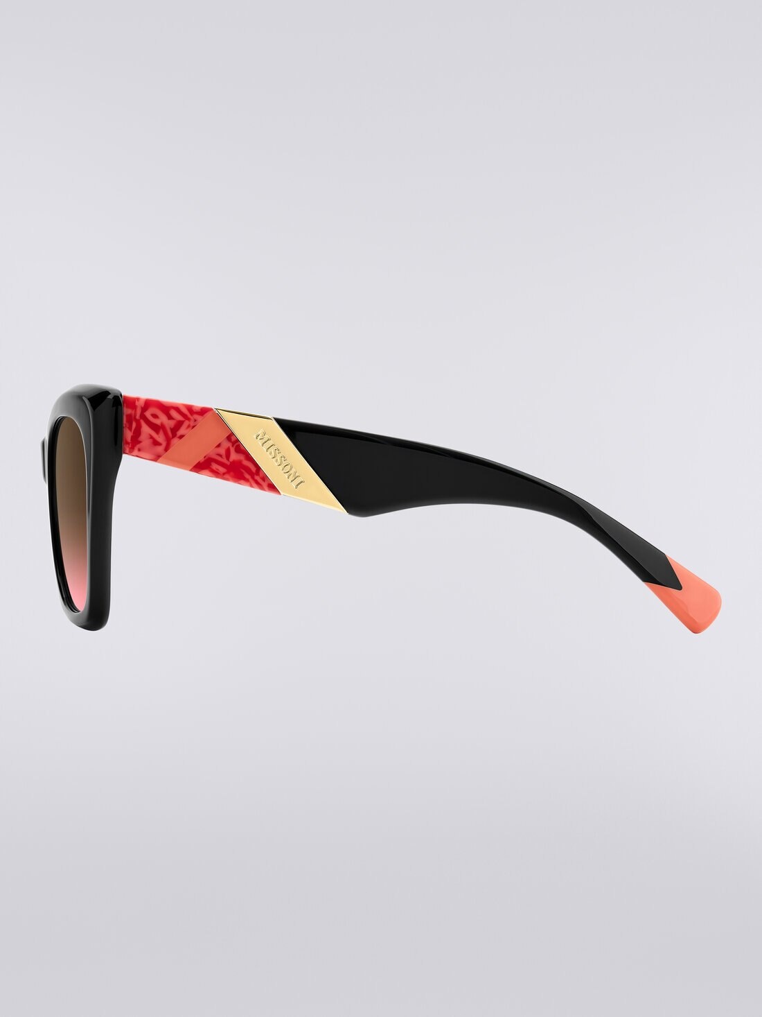 Rectangular acetate sunglasses - 4