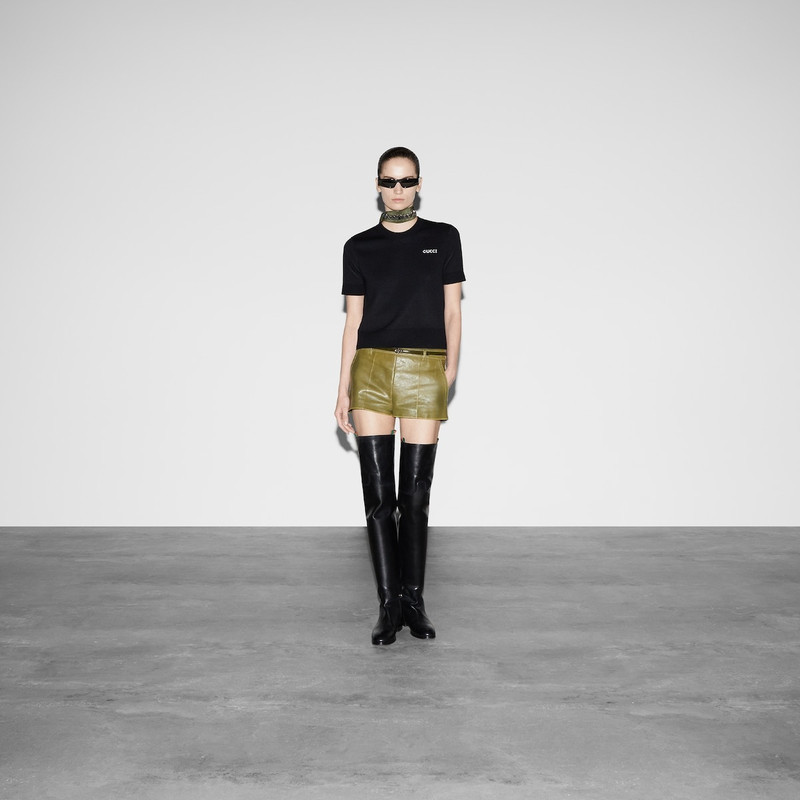 GUCCI Wool top with Gucci intarsia outlook