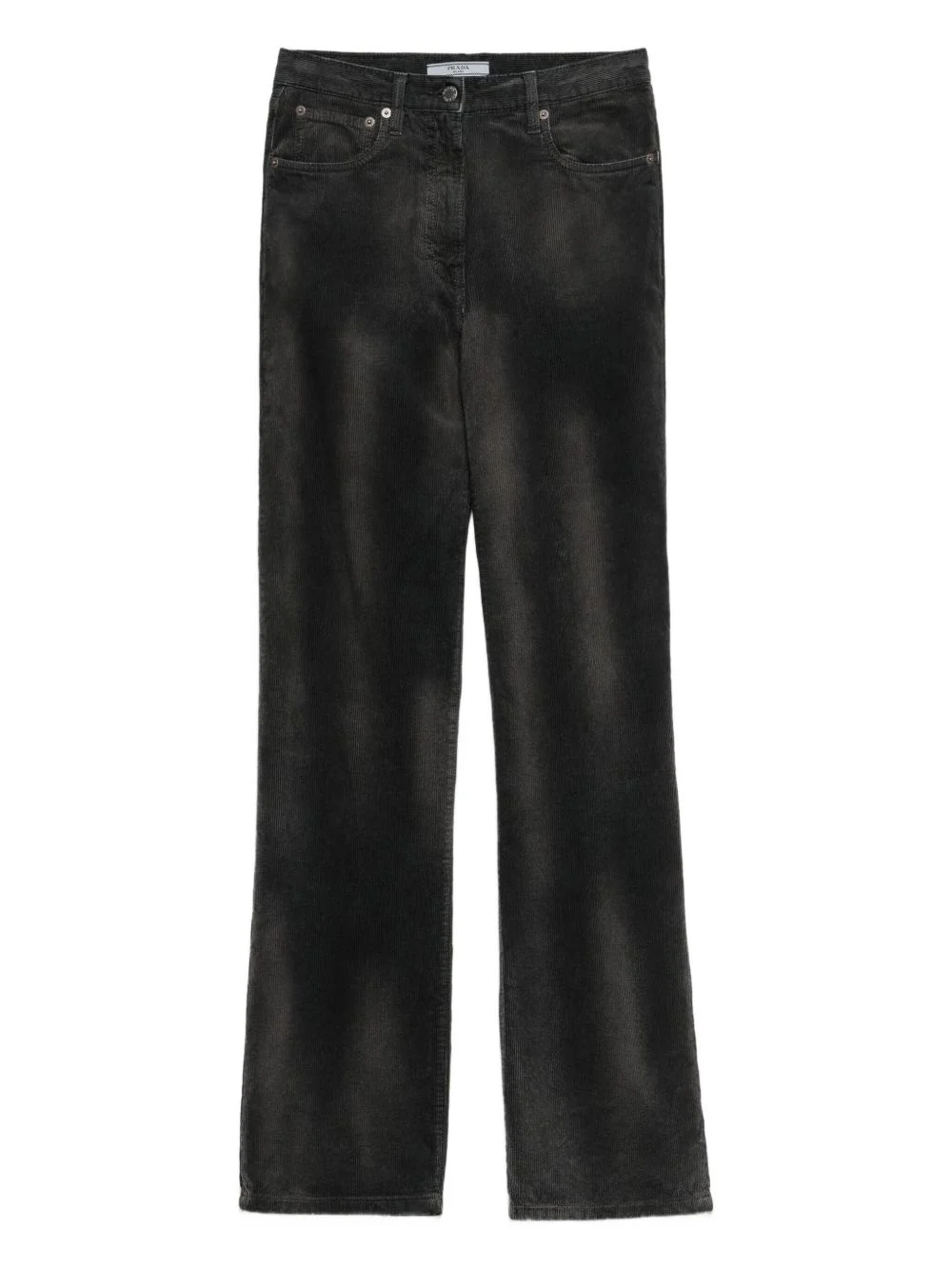 washed corduroy pants - 1