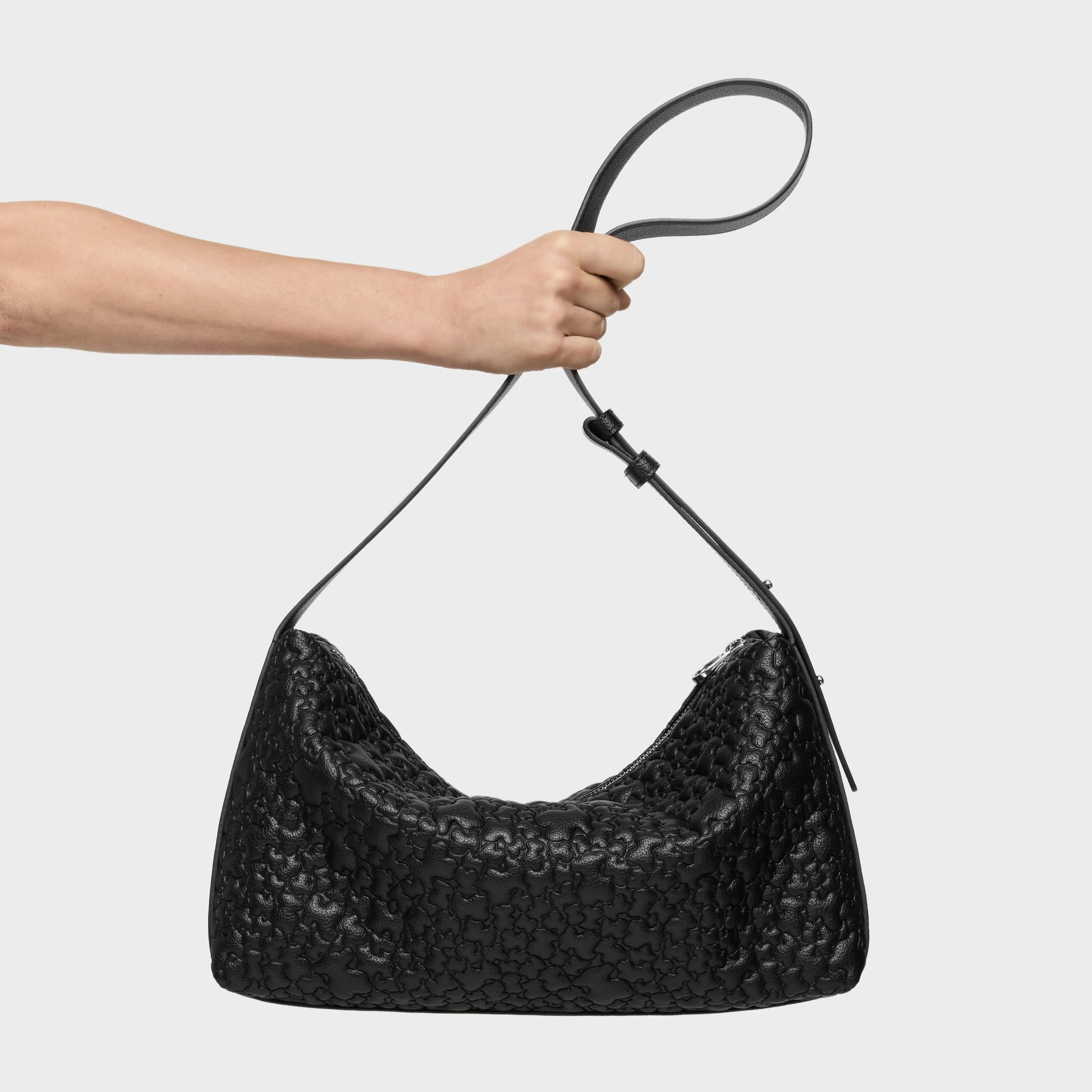 Black Shoulder bag TOUS Puffy Bear - 1