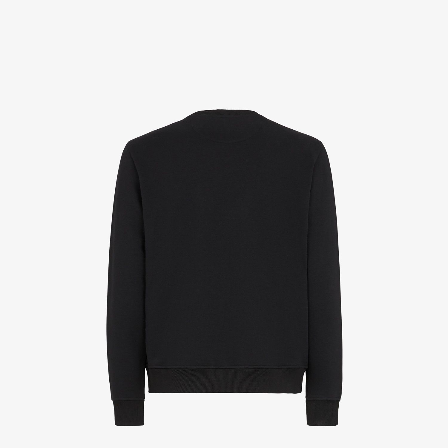 Black wool and cotton sweatshirt - 2