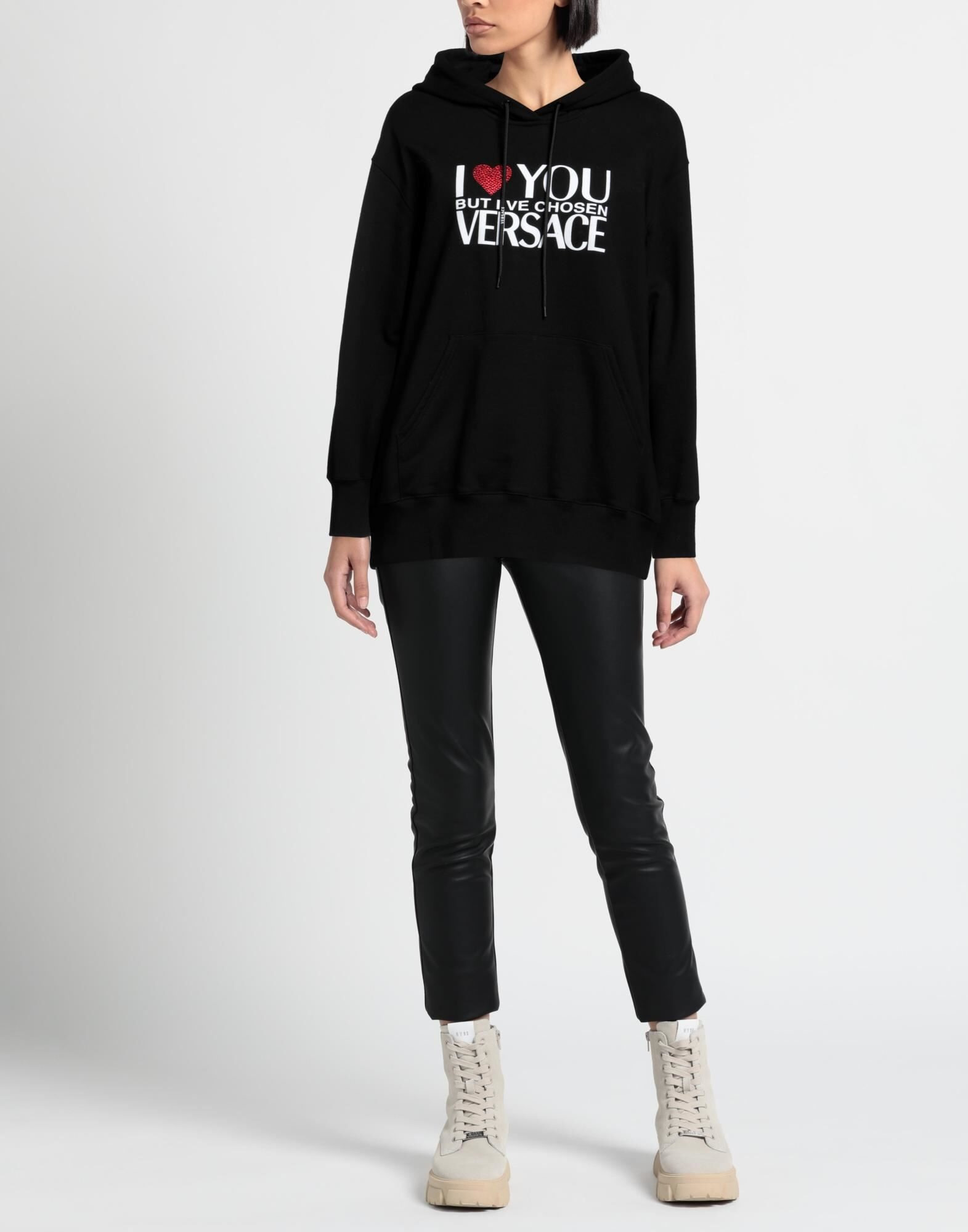 White Women's Hooded Sweatshirt - 2