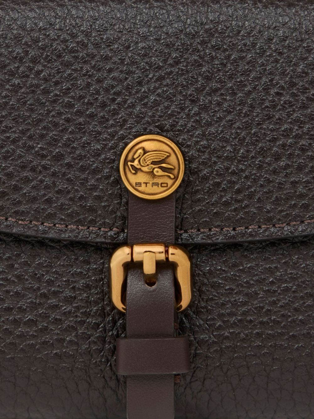 Pony hammered-leather wallet - 4