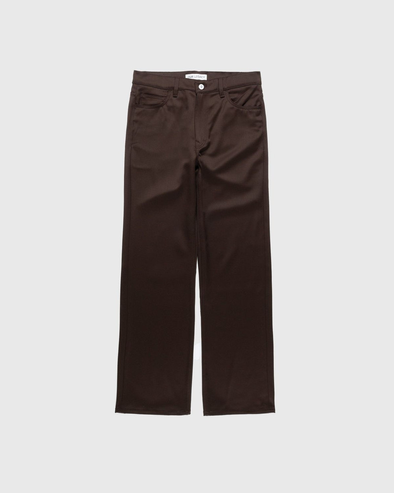 Our Legacy – ‘70s Cut Wool Trouser Brown 1