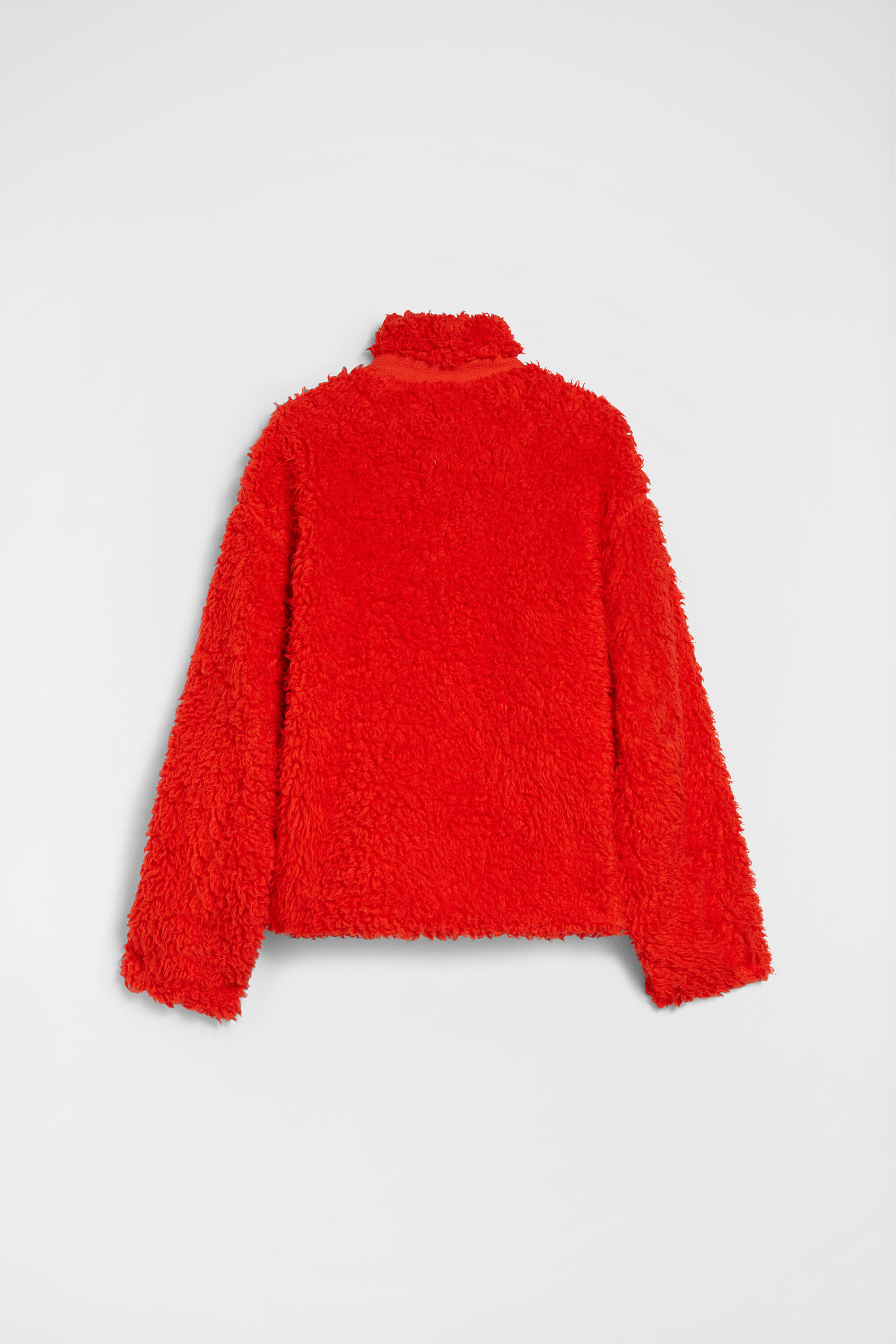Cotton Fleece Zip-Up Jacket - 5