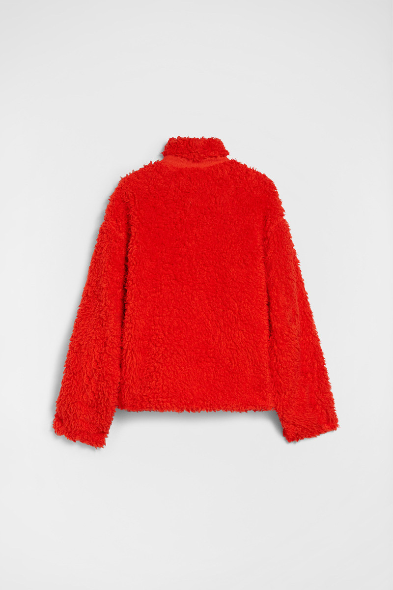 Cotton Fleece Zip-Up Jacket 5