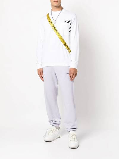 Off-White Diag Stripe-print track pants outlook