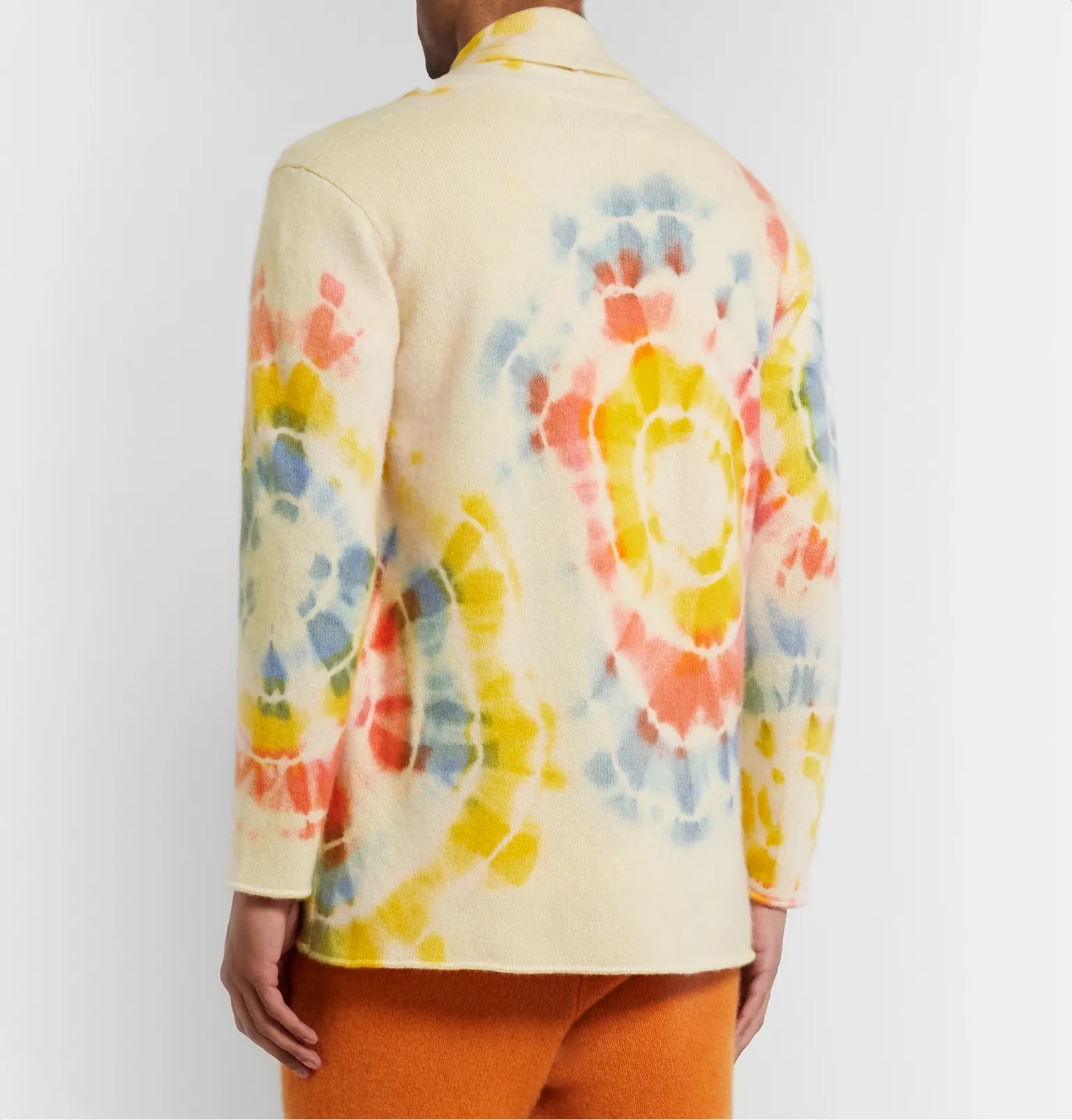 Tie-Dyed Cashmere Cardigan - 4