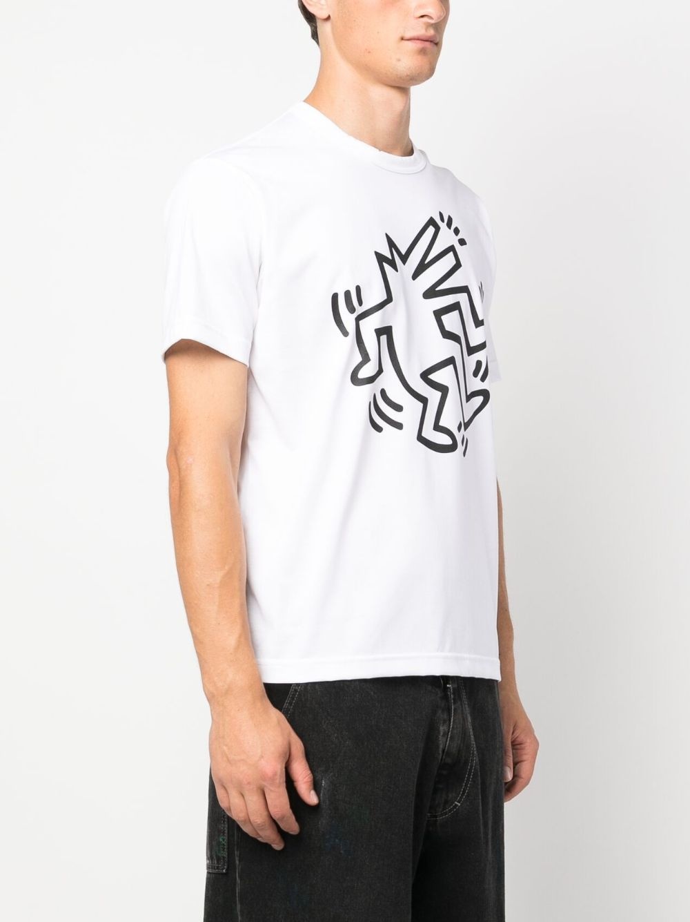 x Keith Haring graphic-print T-shirt - 3