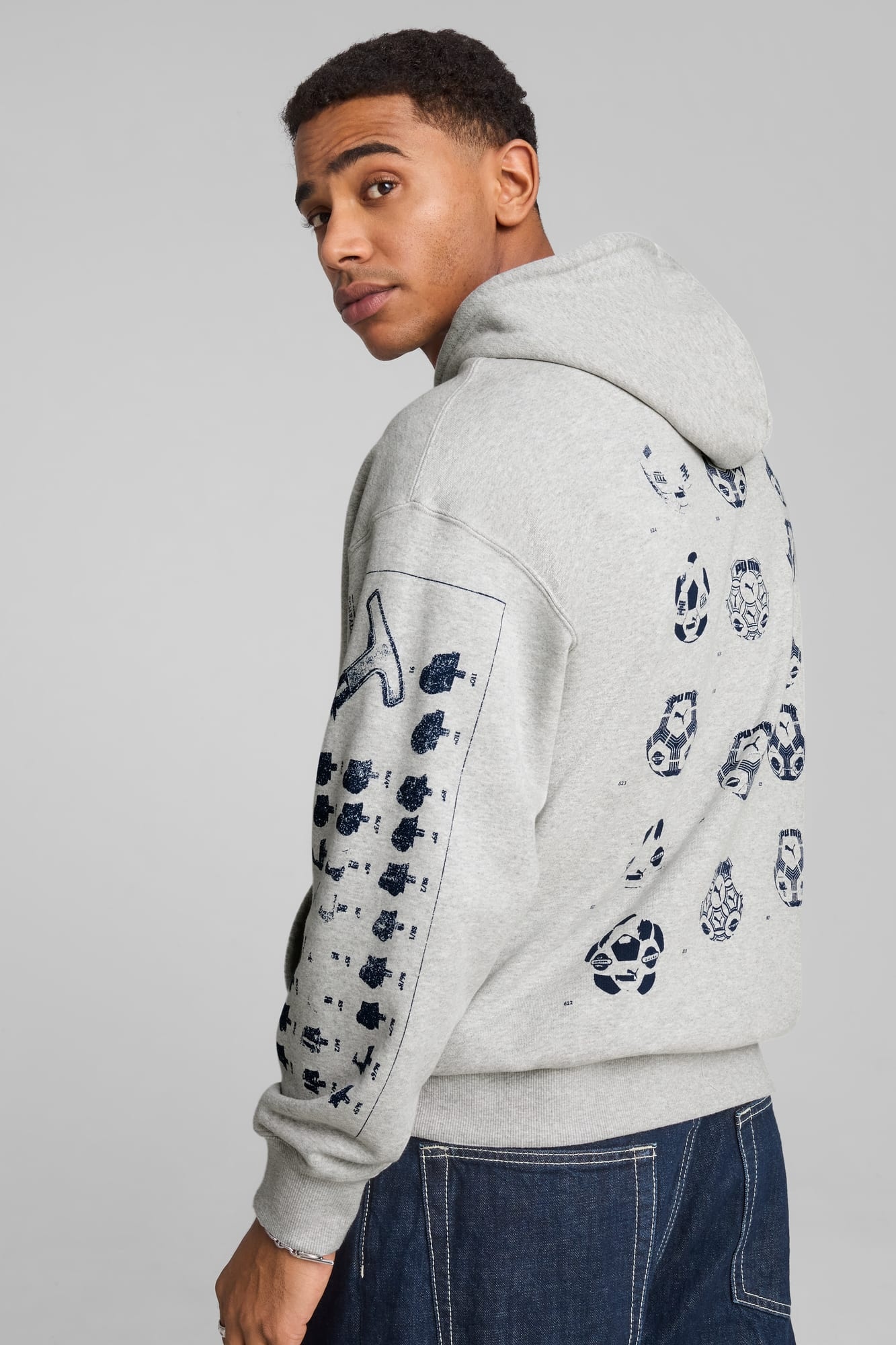 GRAPHICS Soccer Men's Hoodie - 6