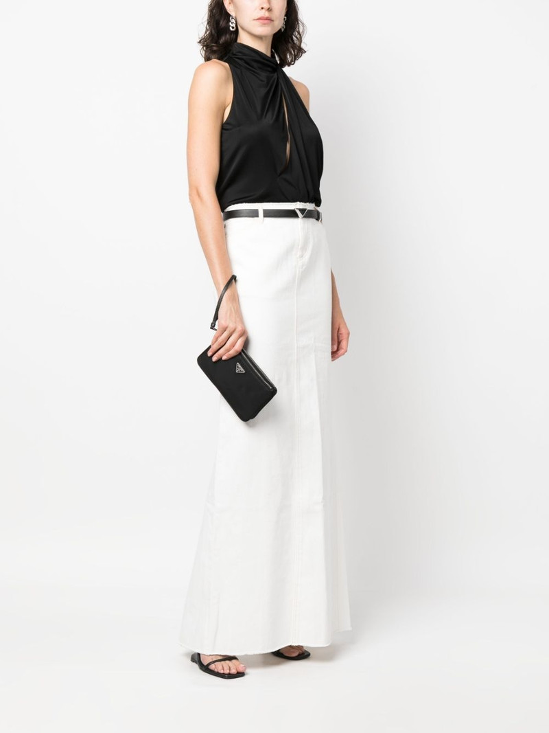 Prada Re-Nylon partitioned clutch outlook