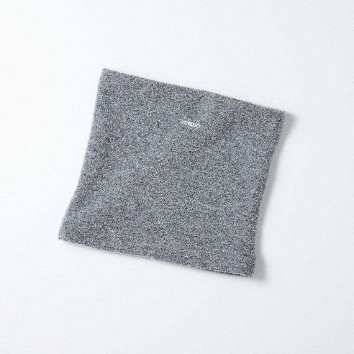 ROT-5134-GRY ROTOTO - MOF Neck Warmer Scarf - Grey - 1