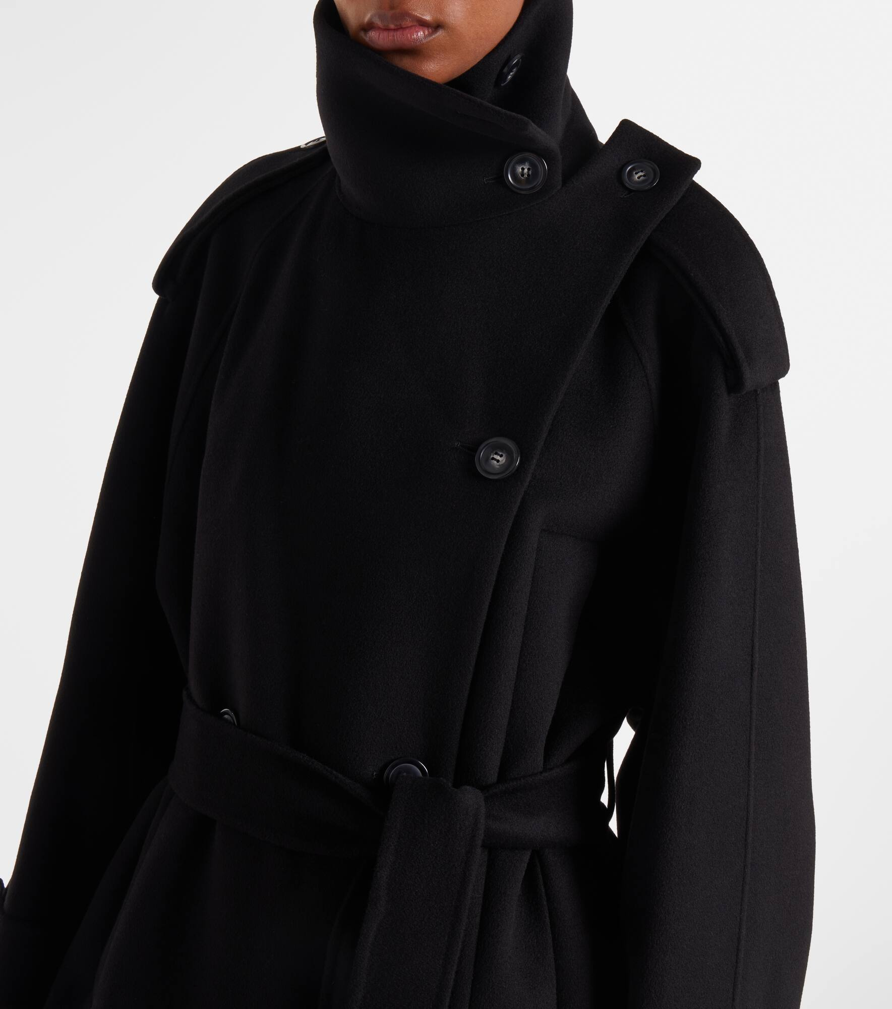 Yole virgin wool trench coat - 4