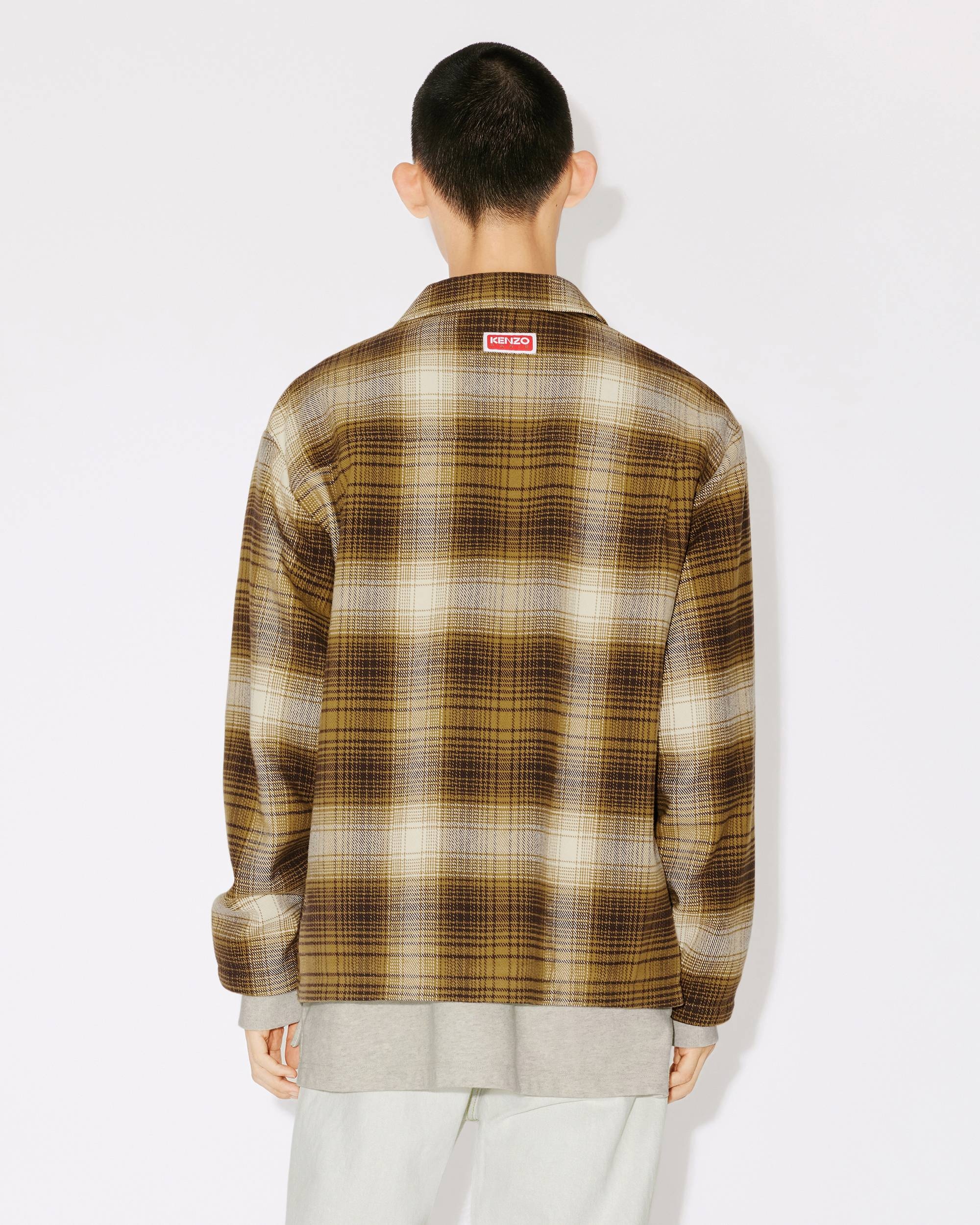 Lightweight chequered jacket - 4