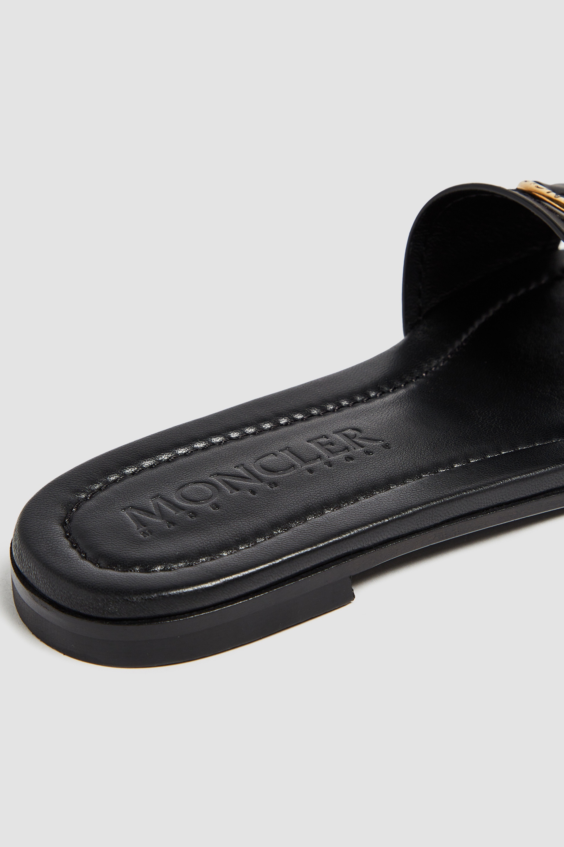 Bell Leather Slides - 3