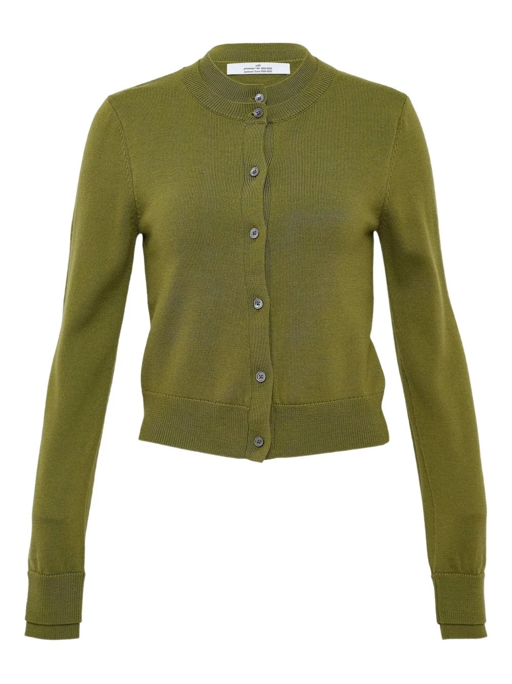 layered-design cardigan - 1