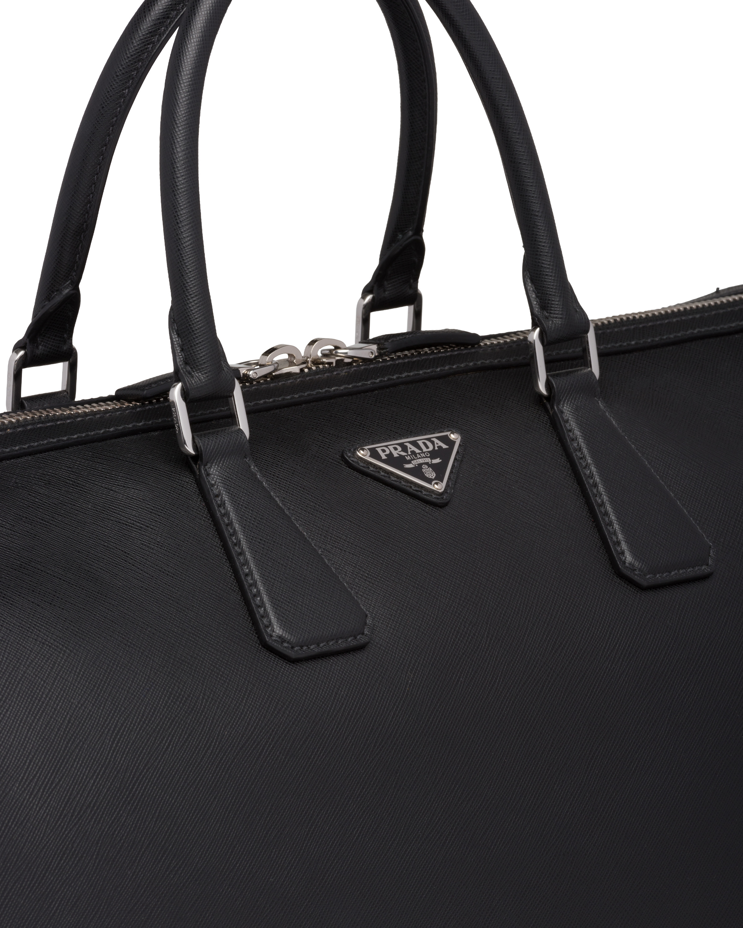 Saffiano Leather Travel Bag - 6