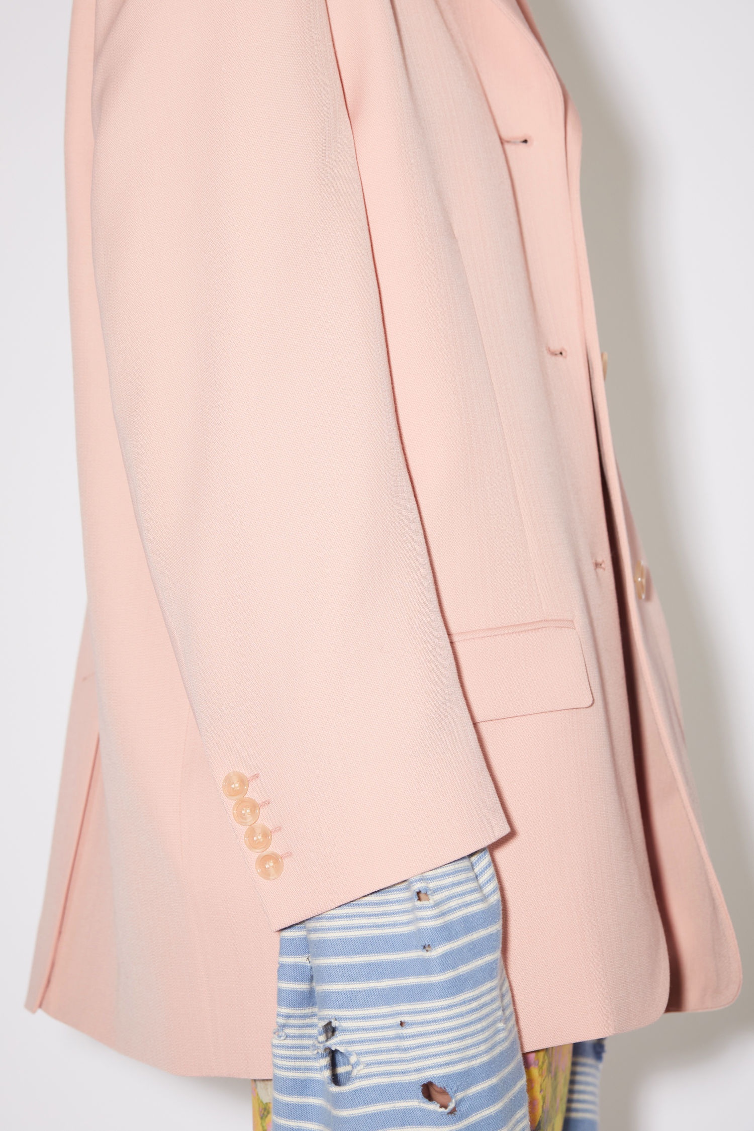 Tailored suit jacket - Powder pink - 7