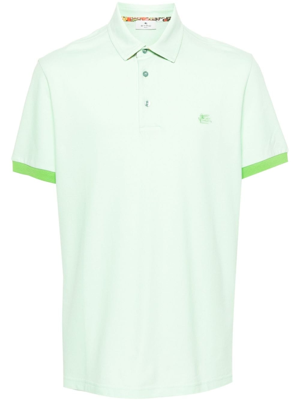 logo-print cotton T-shirt - 1