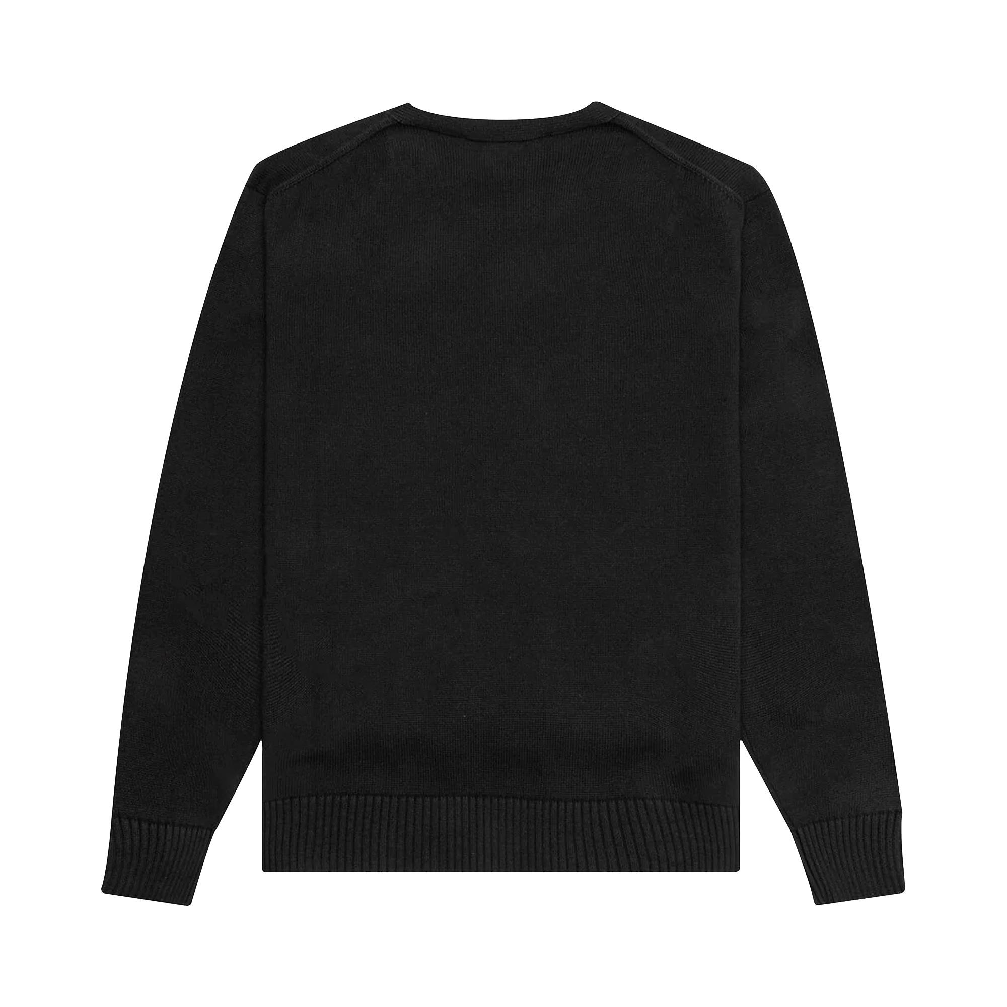 1017 ALYX 9SM Treated Logo Crewneck Sweater 'Black' - 2