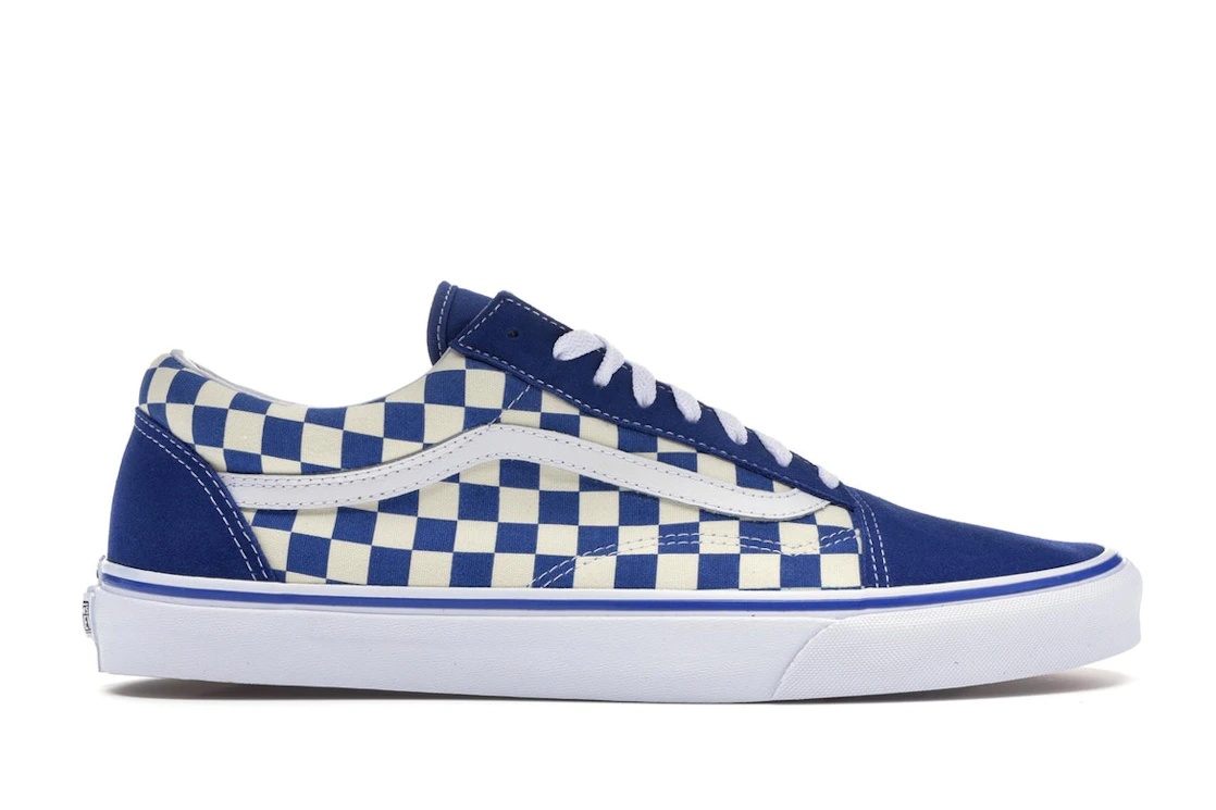 Vans Old Skool Blue Checkerboard - 1