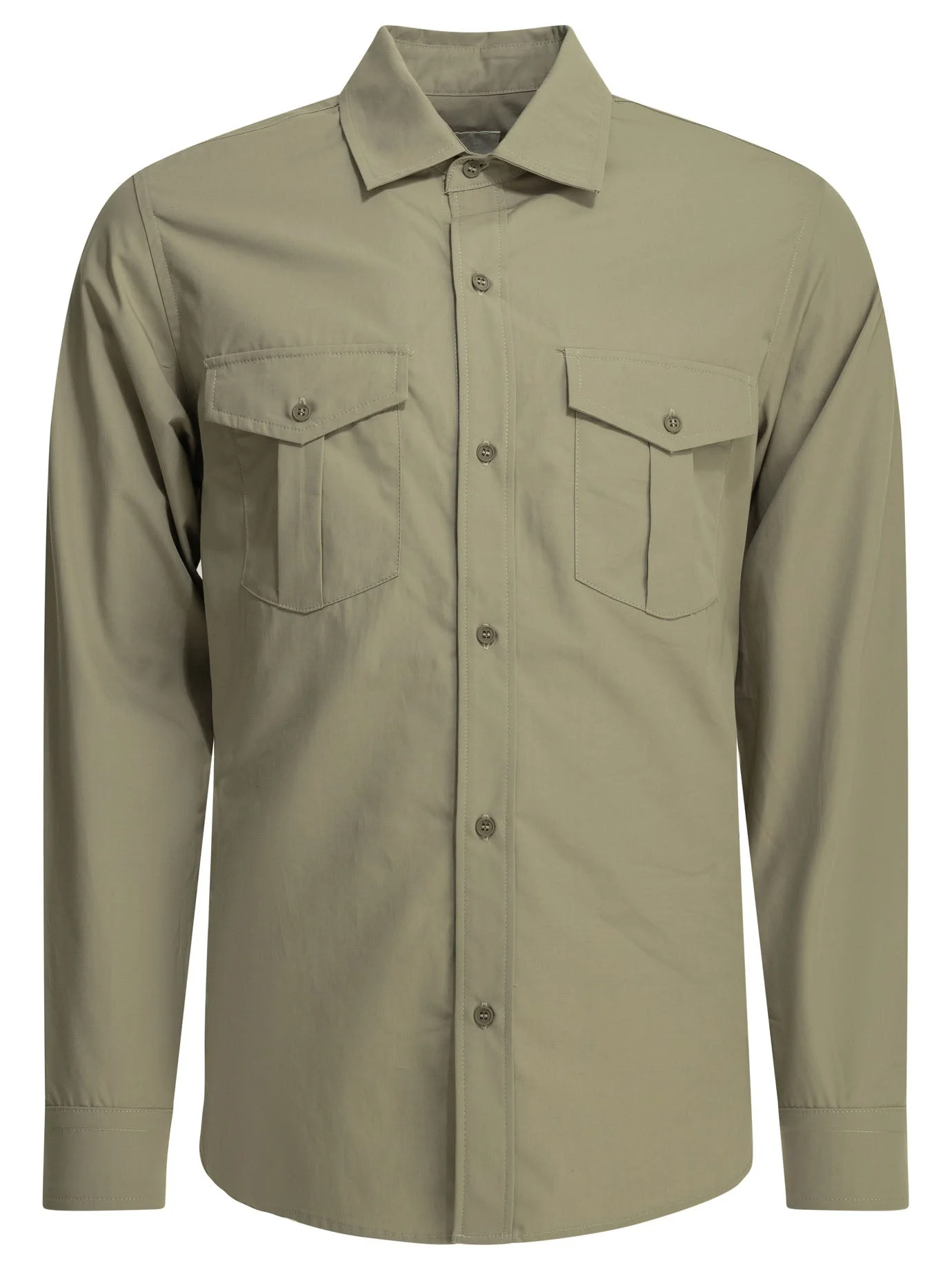 A.P.C. Warren Casual Shirt Green - 1