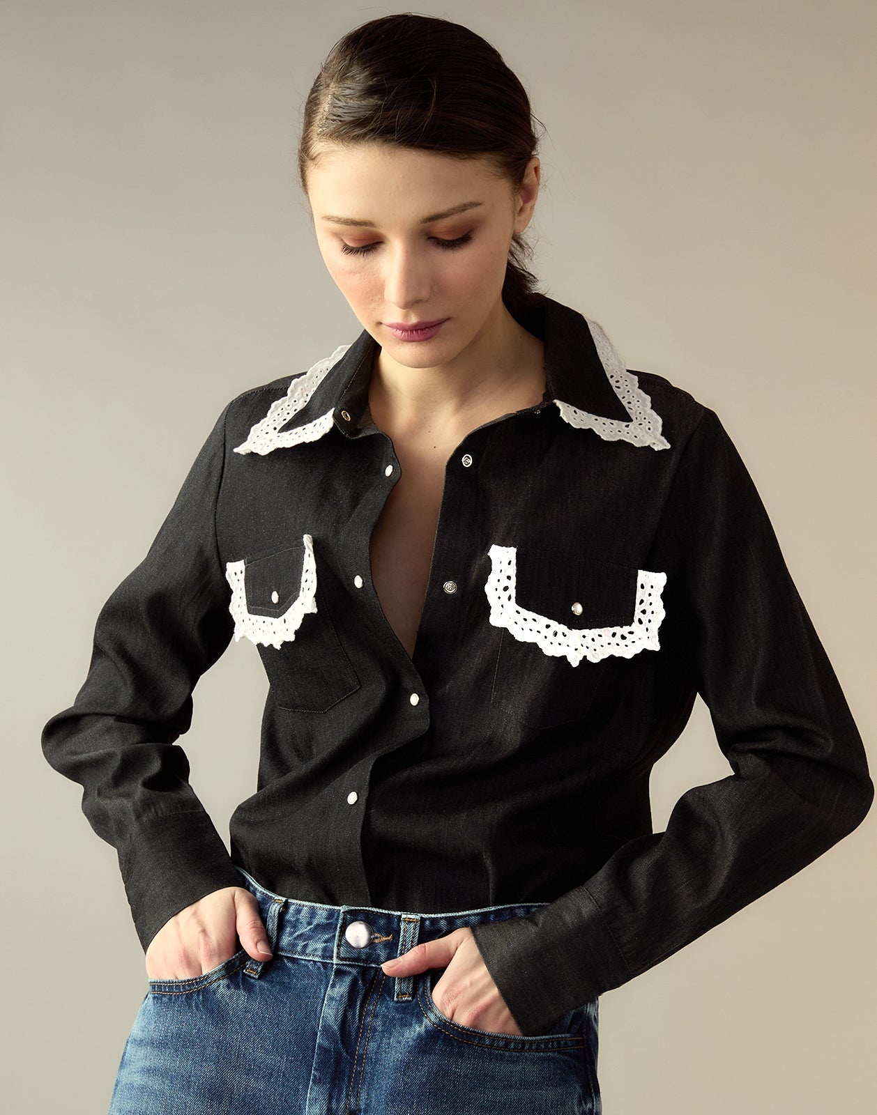 Not My First Rodeo Denim Shirt - 3