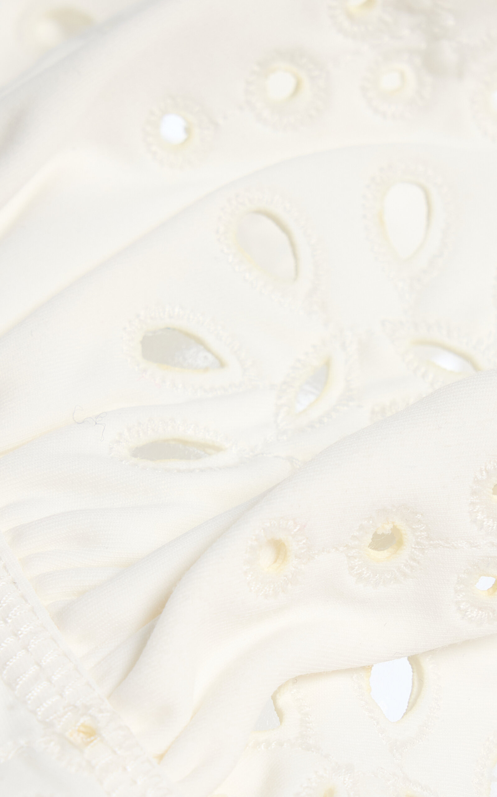 Mae Eyelet Bikini Top white - 4