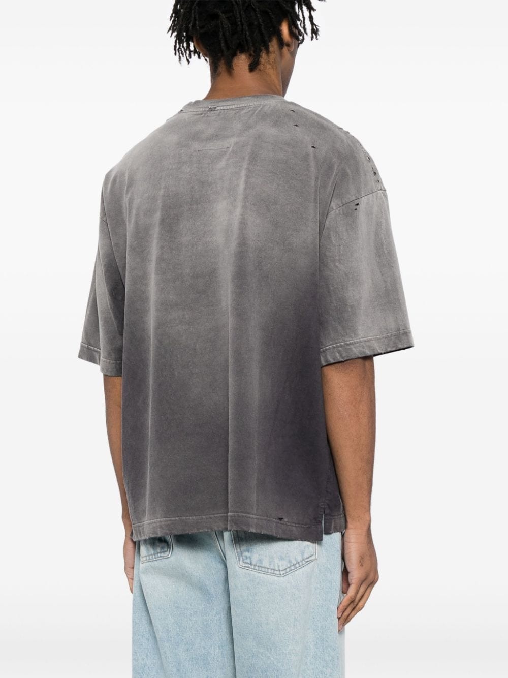sun faded T-shirt - 4