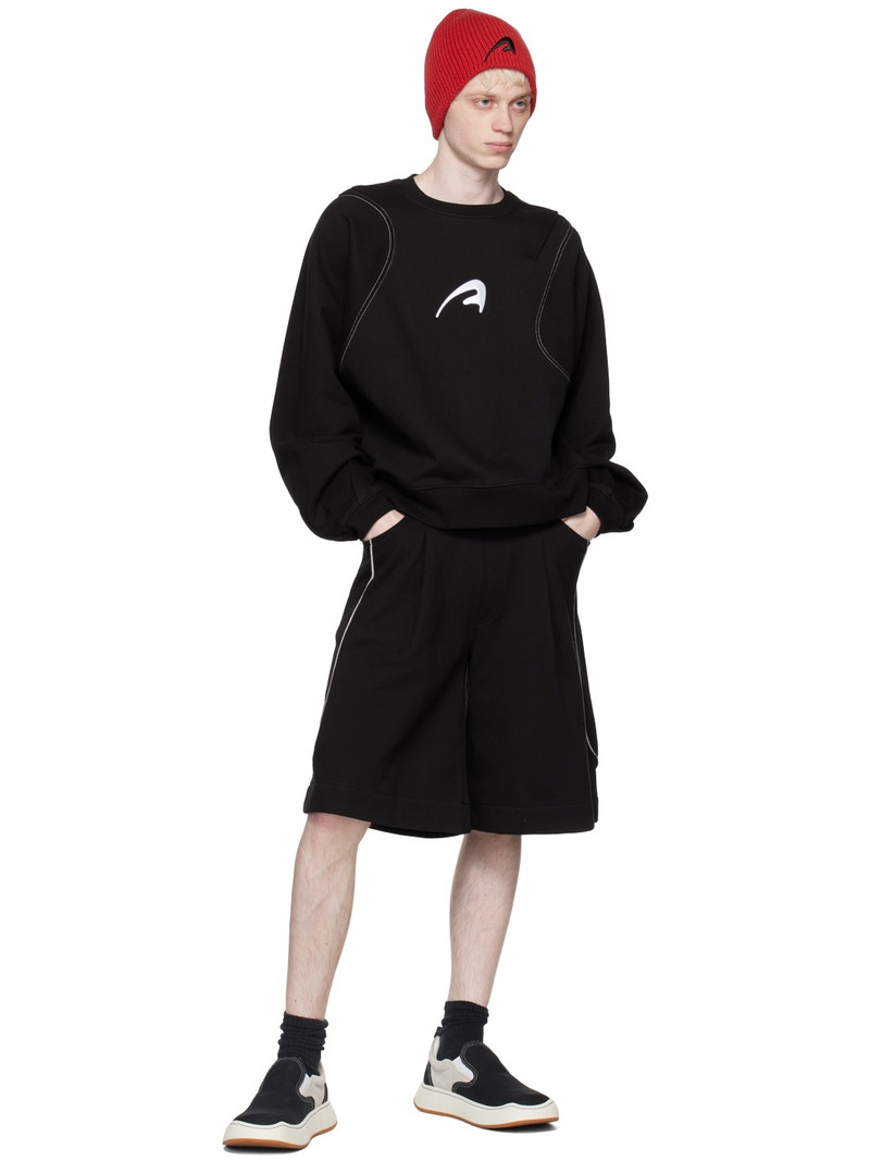 ADER error Black A-Peec Sweatshirt outlook