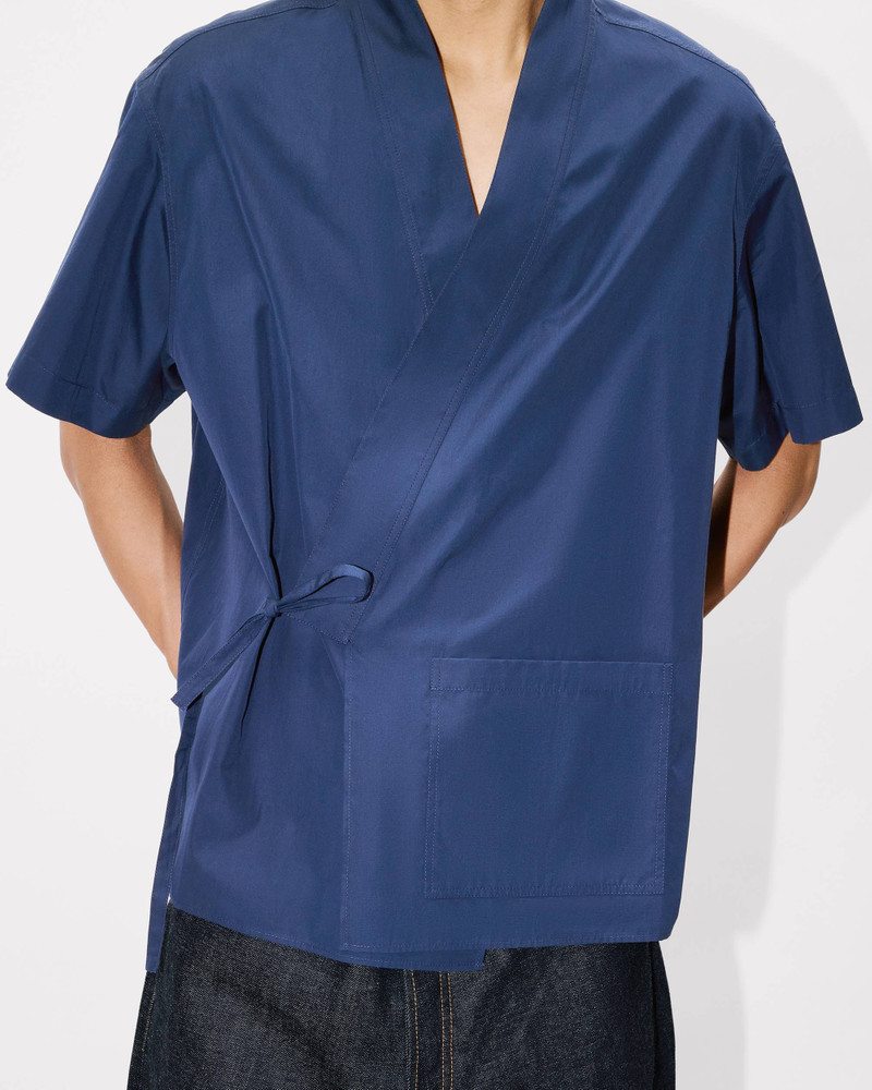 Kimono short sleeve shirt in cotton 5