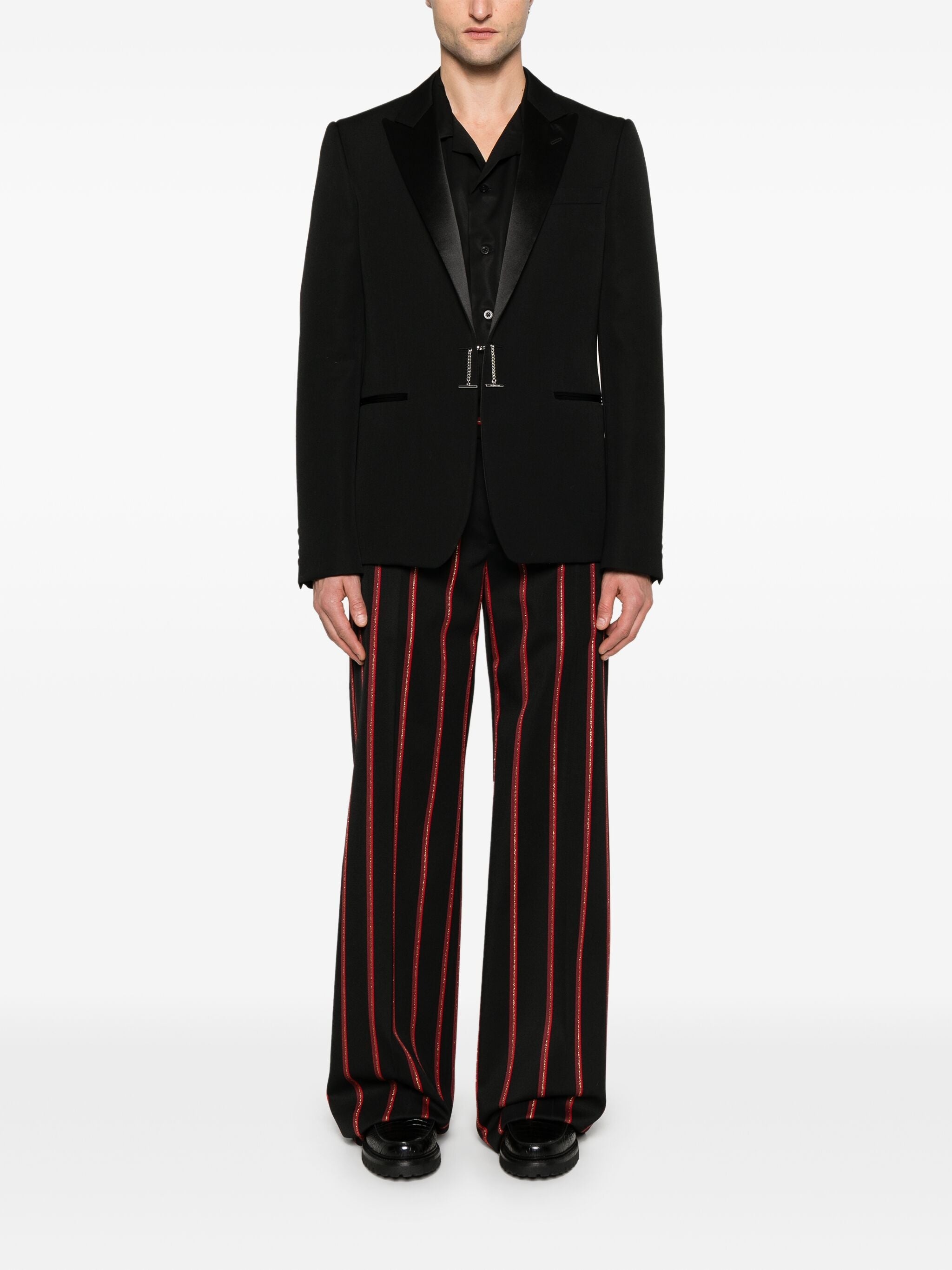 Chain-embellished Blazer - 3