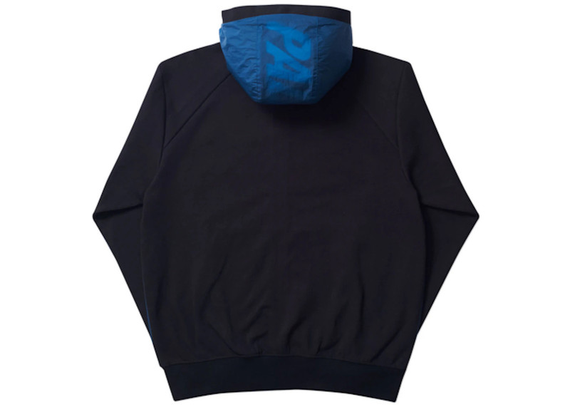 PALACE Palace Overlay Track Top Black/Blue outlook