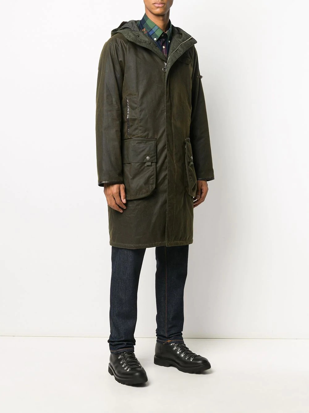 Supa-Hunting zip-up parka jacket - 3