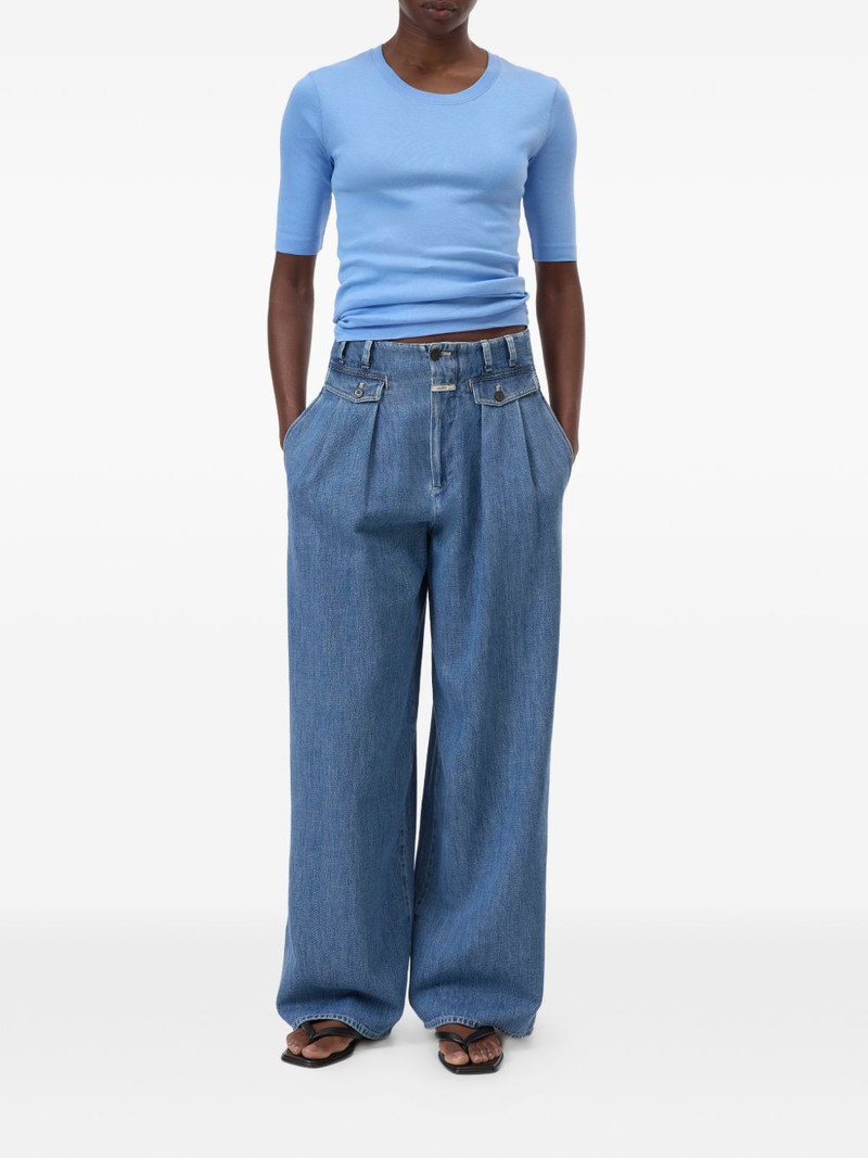 CLOSED crew-neck short-sleeve T-shirt outlook