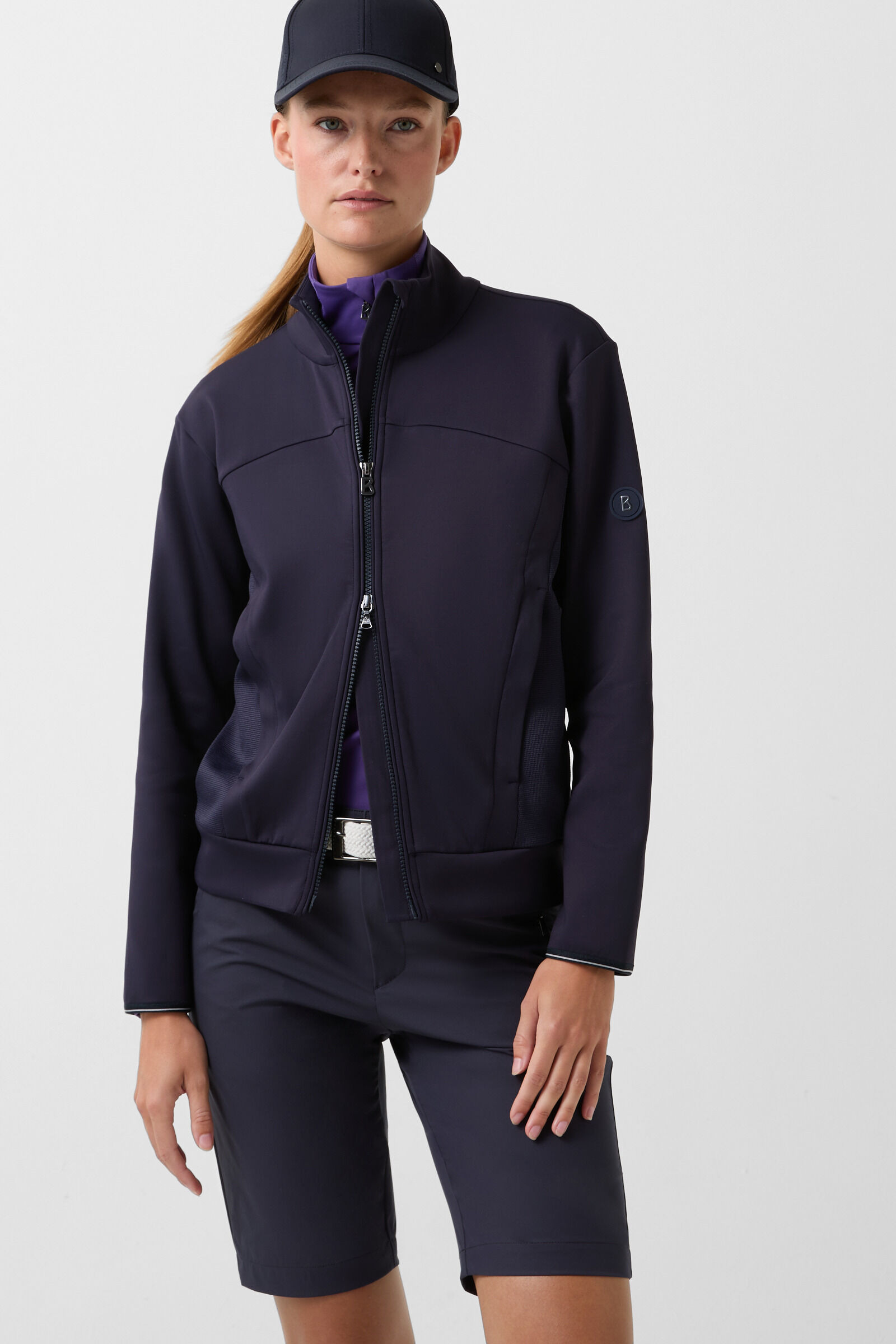 Inessa mid-layer jacket in Navy blue - 2
