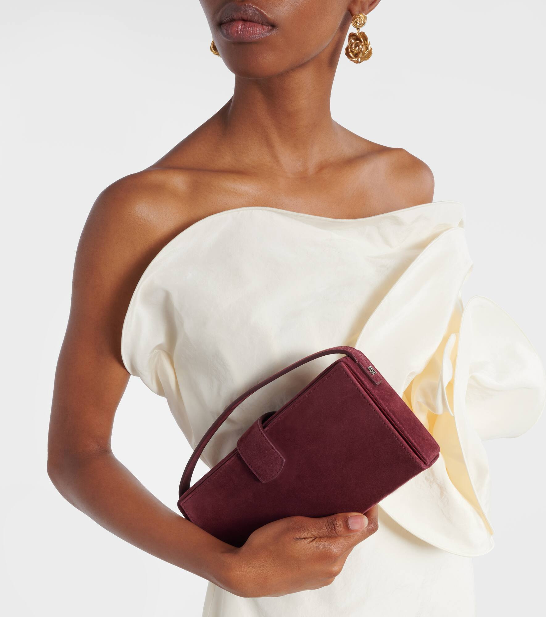 Apolonia suede clutch - 2