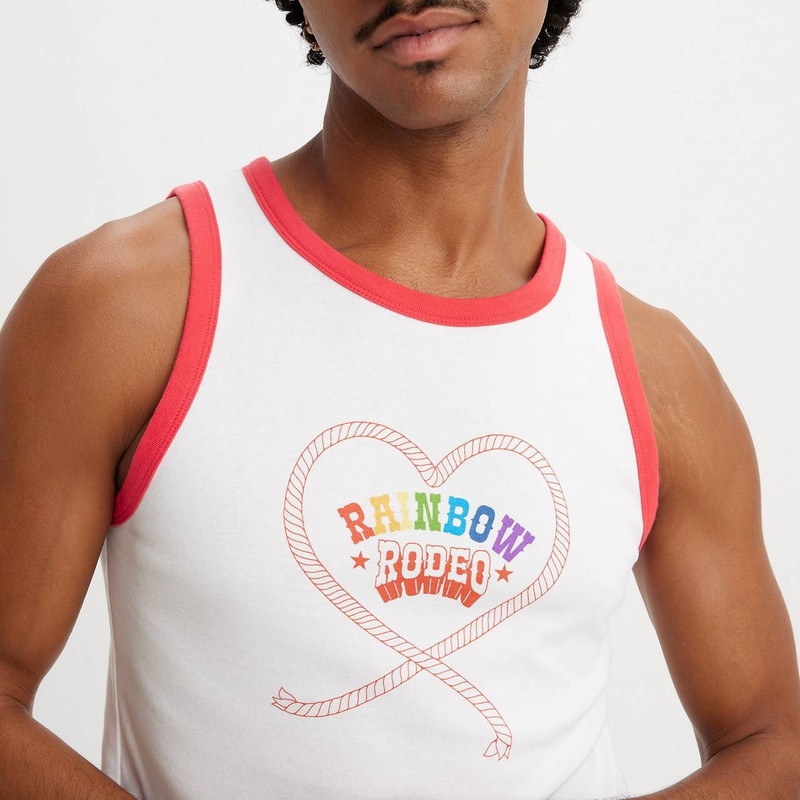 LEVI'S® PRIDE RAINBOW RODEO RINGER TANK 6