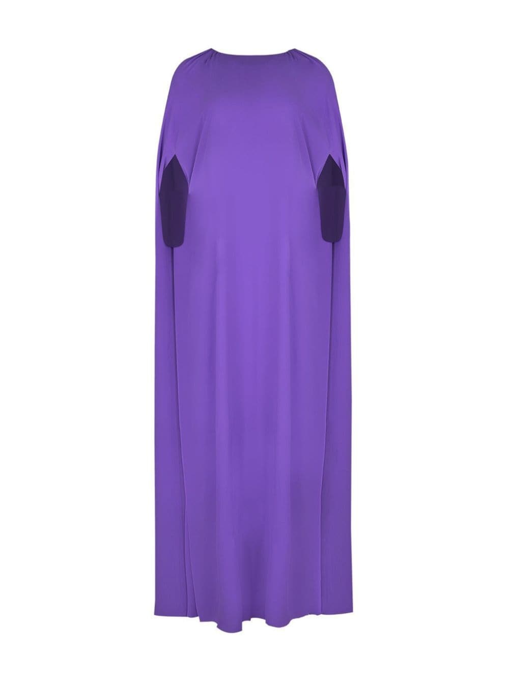 Marco pleated cape maxi dress - 1