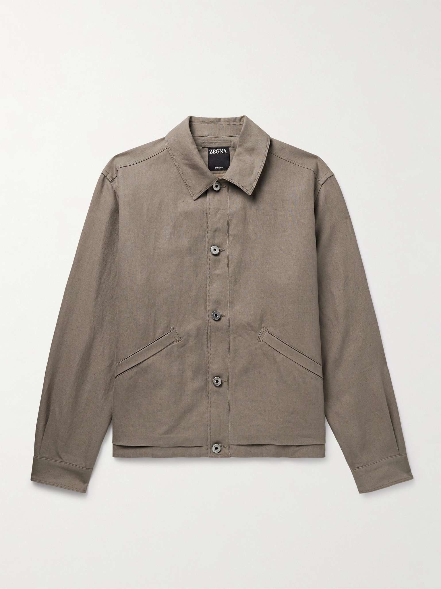 Oasi Linen Bomber Jacket - 1