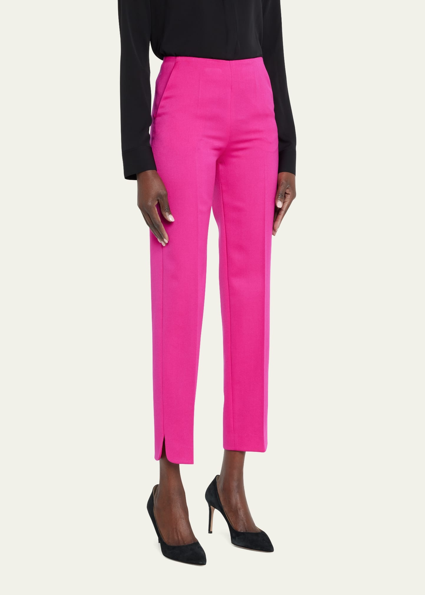 Wool Tuxedo Pants - 4
