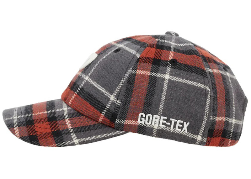 PALACE Palace Gore-Tex Plaid P 6-Panel Grey Check outlook