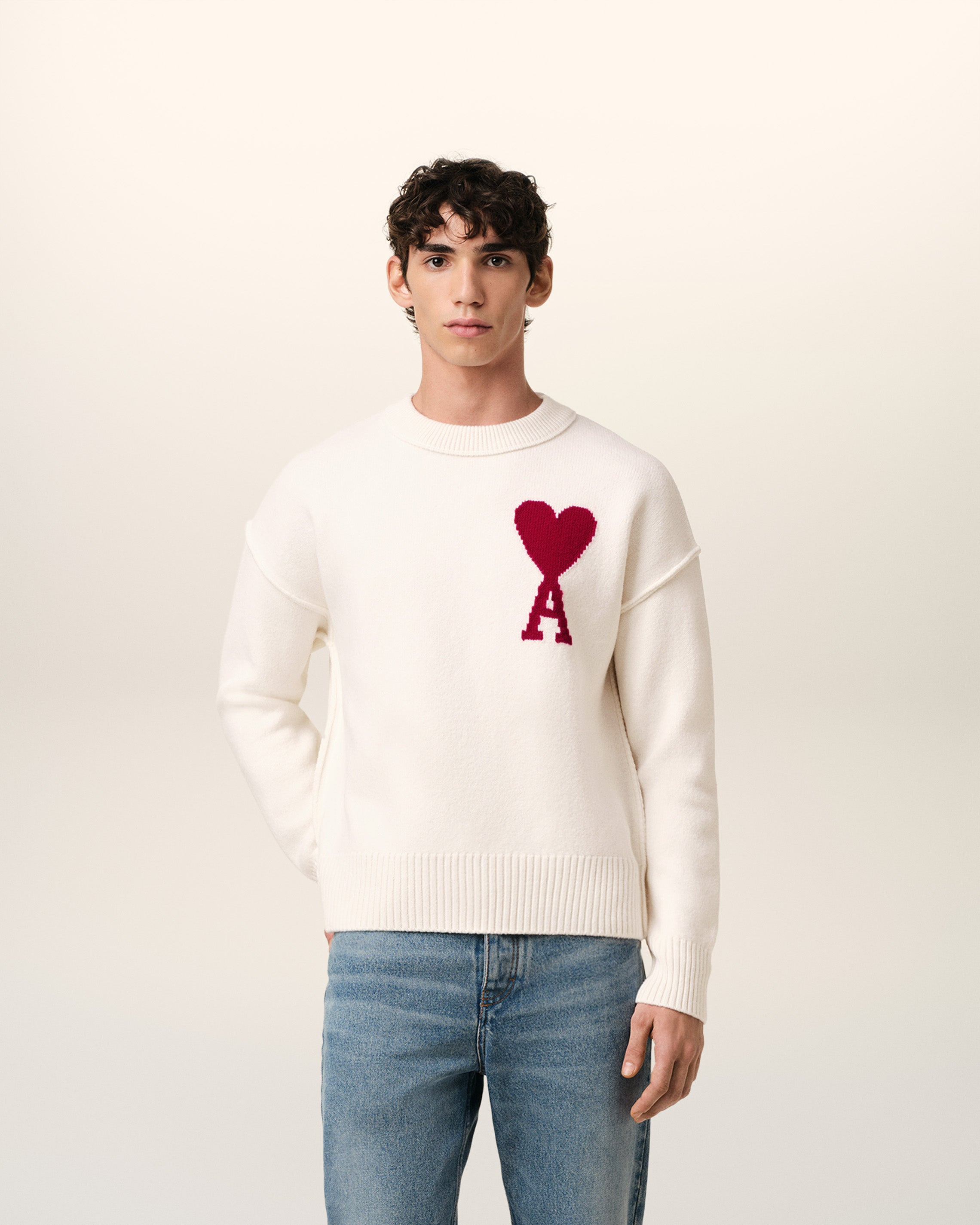 RED AMI DE COEUR SWEATER - 5