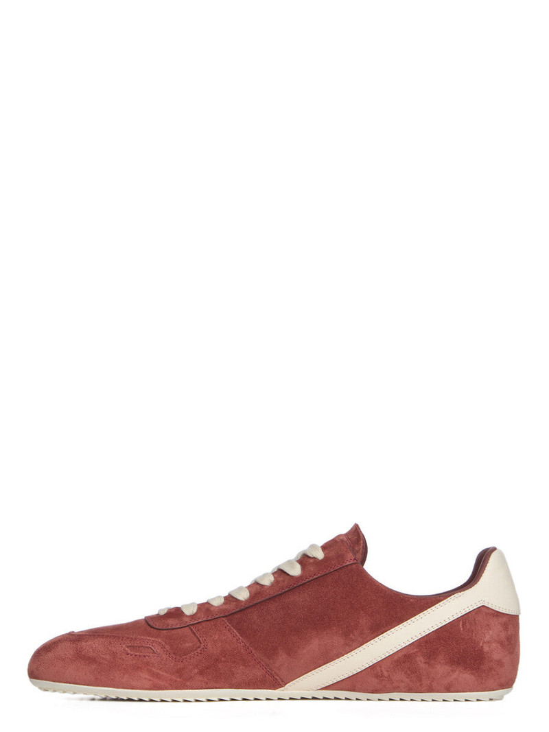 Rick Owens Pink Concordians Minimal Sneakers outlook